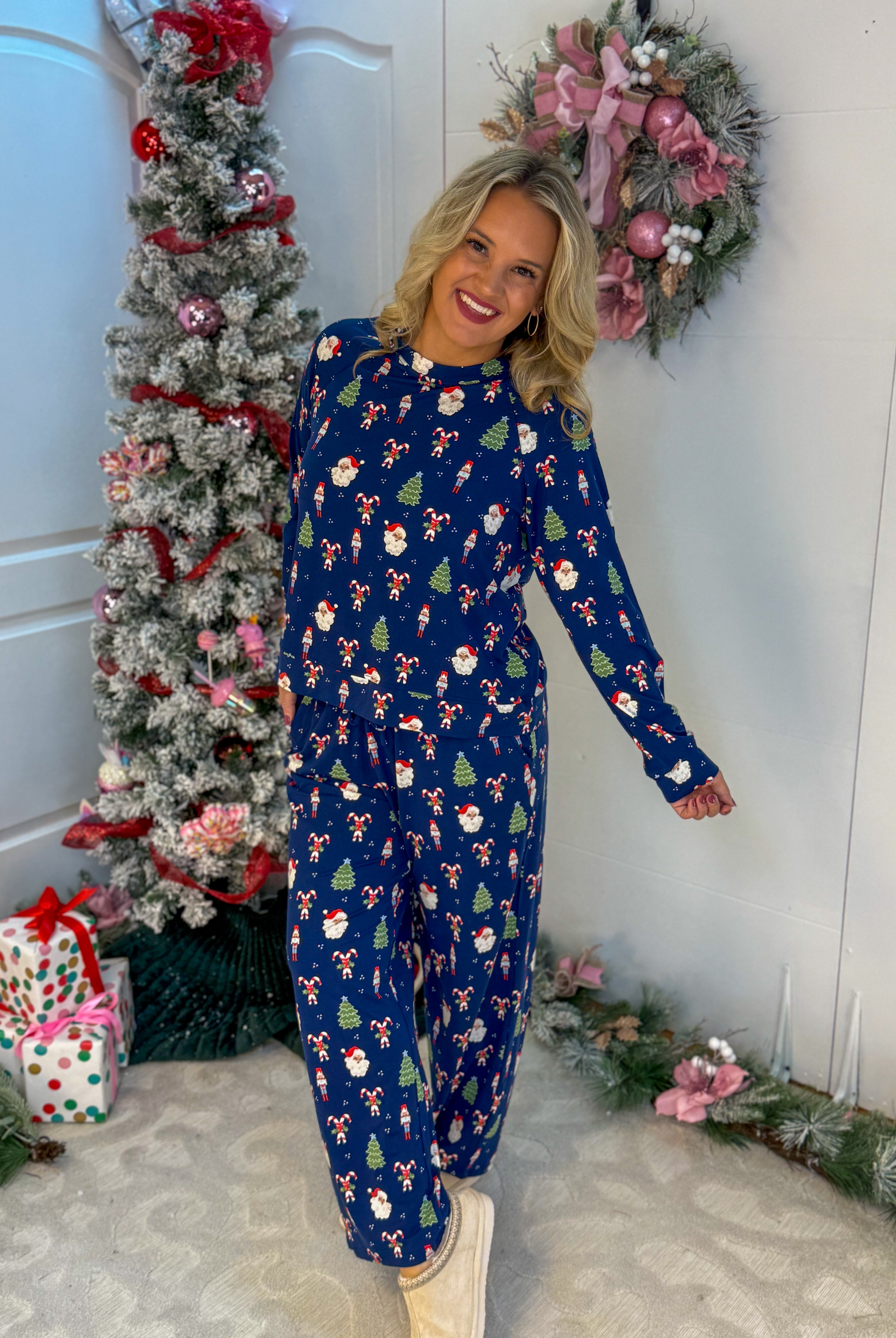 Mary Square Peppermint Pine Family - Womens-350 Holiday-Mary Square-The Lovely Closet, Women's Fashion Boutique in Alexandria, KY