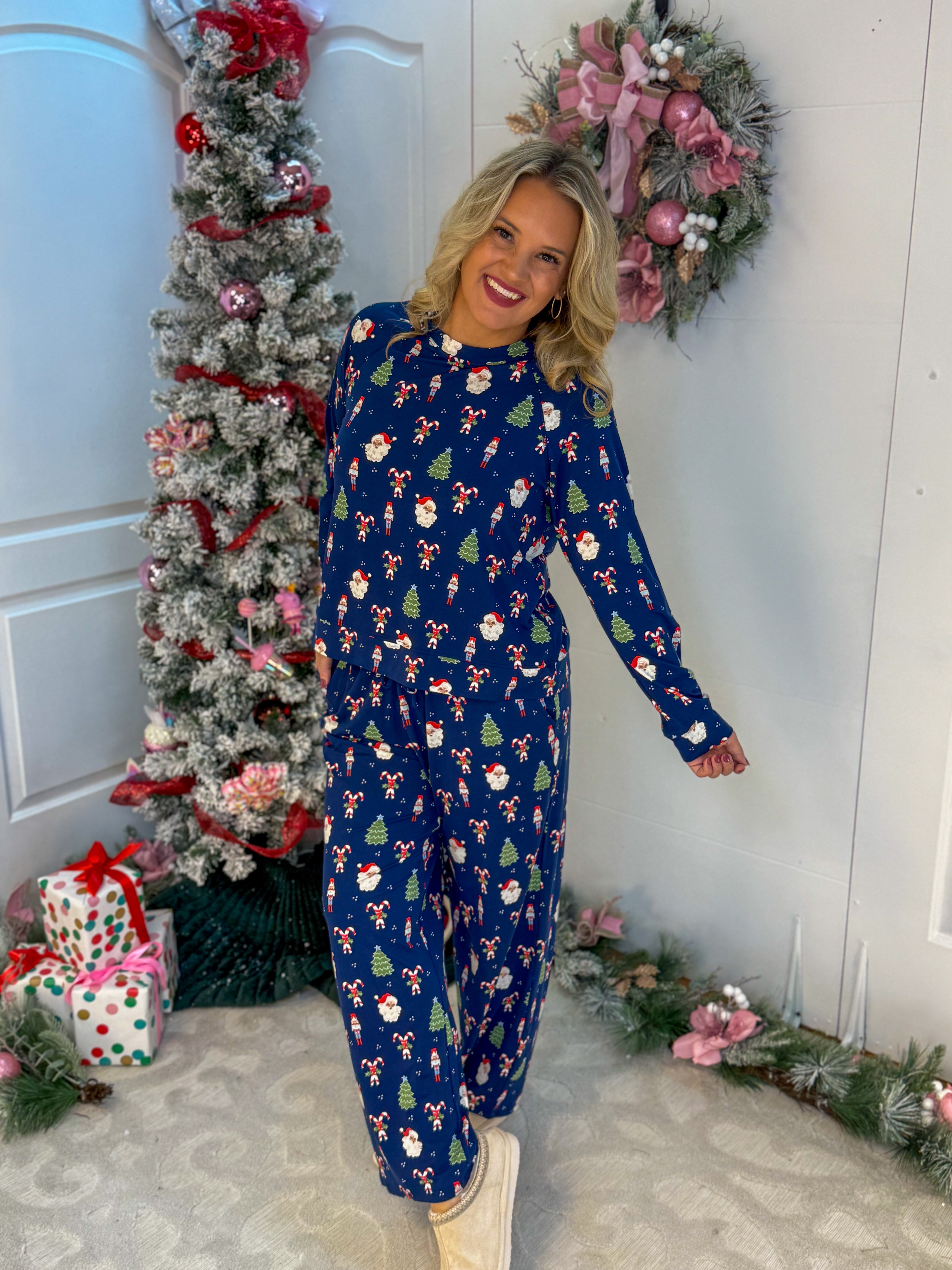 Mary Square Peppermint Pine Family - Womens-350 Holiday-Mary Square-The Lovely Closet, Women's Fashion Boutique in Alexandria, KY