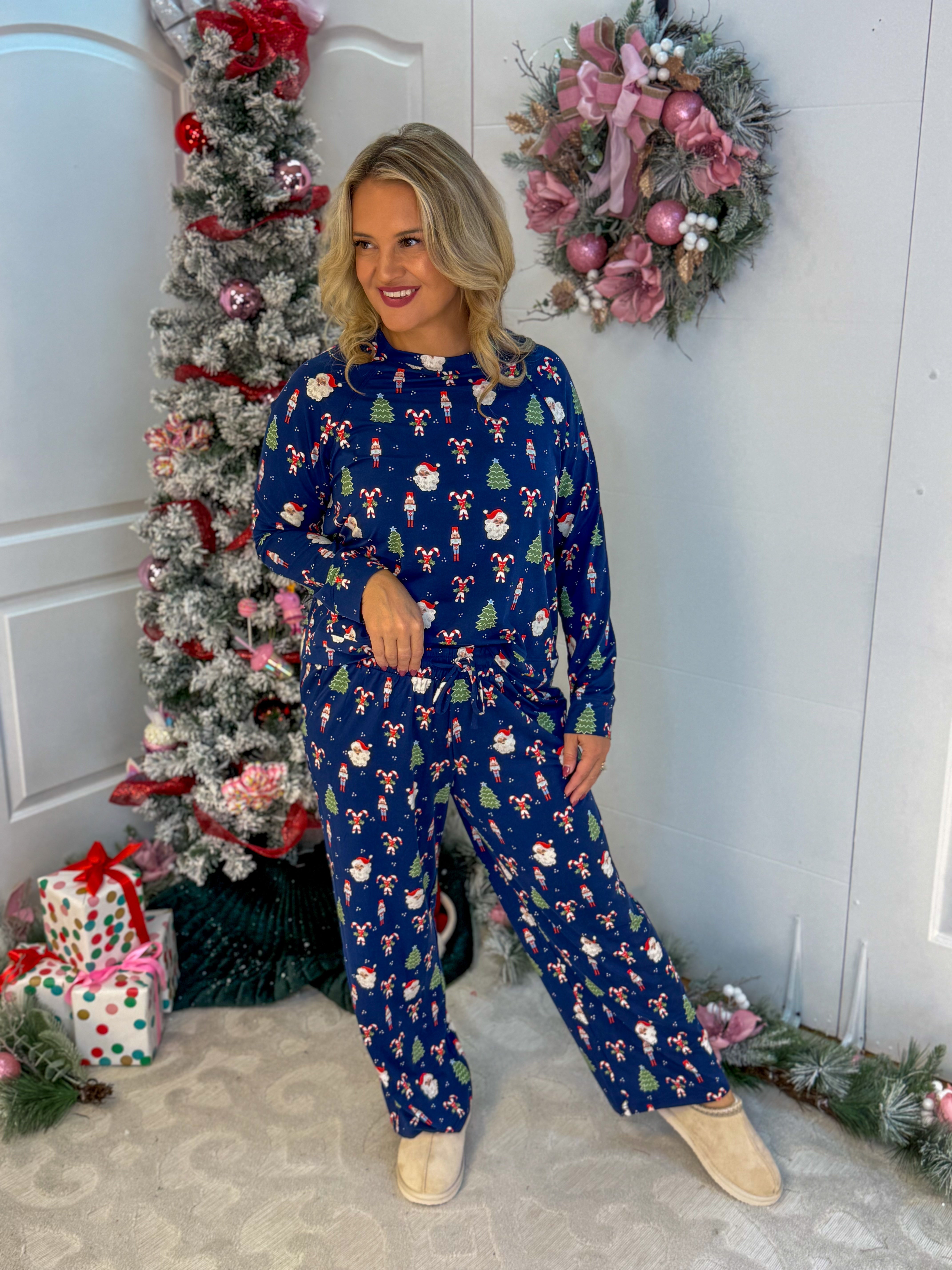 Mary Square Peppermint Pine Family - Womens-350 Holiday-Mary Square-The Lovely Closet, Women's Fashion Boutique in Alexandria, KY