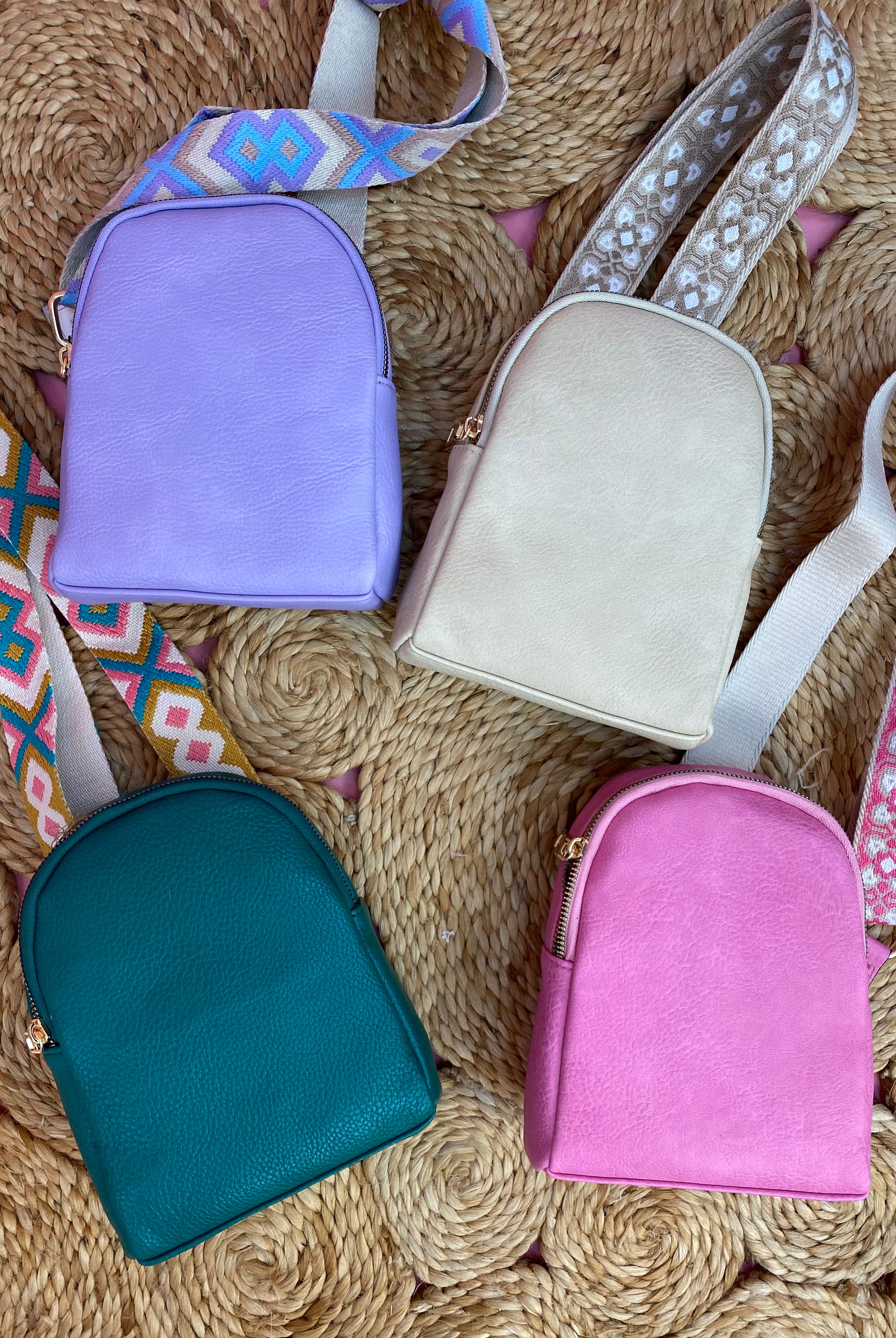 Ellen Sling Bag w/Removable Guitar Strap-290 Bag/Handbags-Jen & Co.-The Lovely Closet, Women's Fashion Boutique in Alexandria, KY