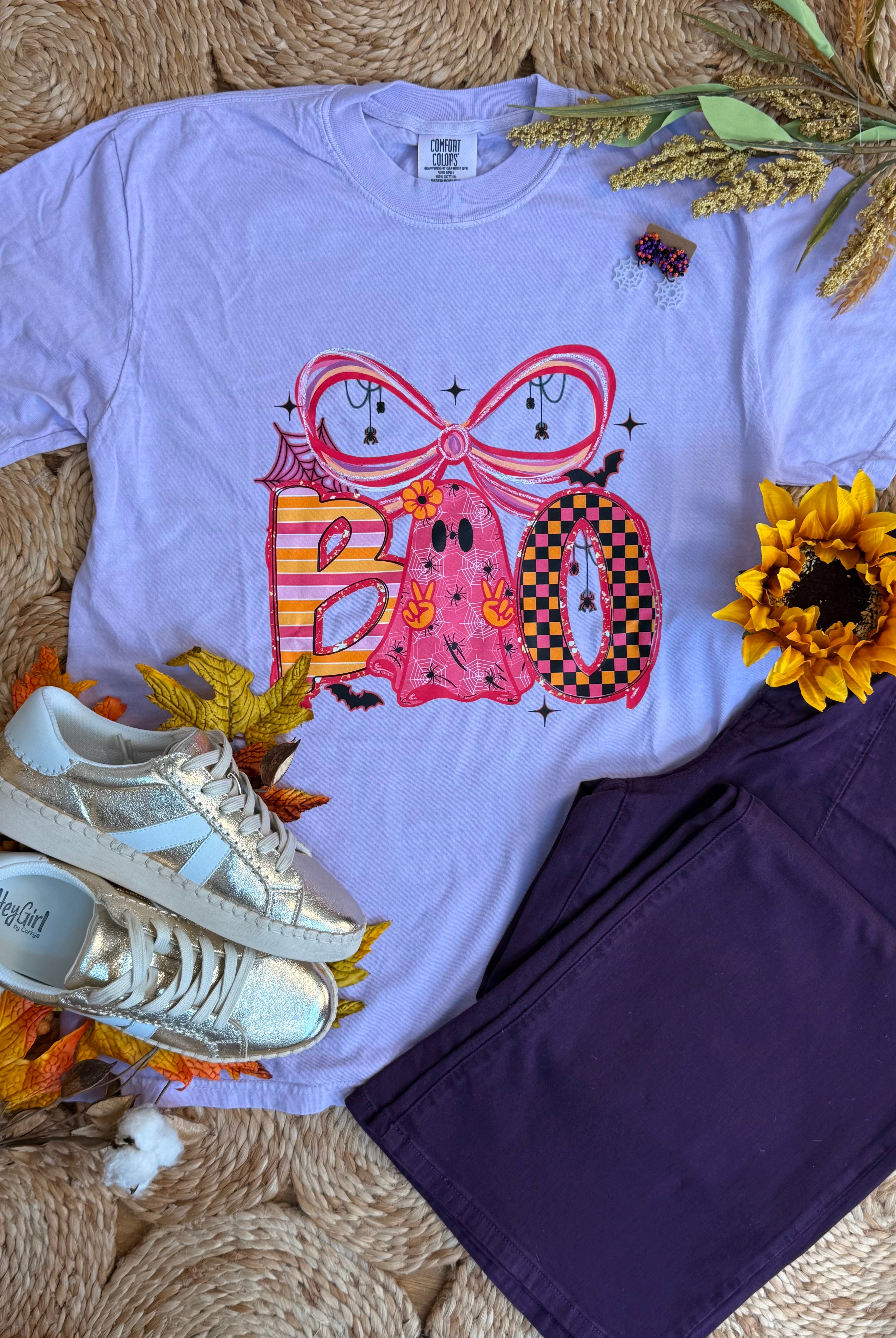 FINAL SALE Boujee Boo Graphic T-Shirt-130 Graphics-The Lovely Closet-The Lovely Closet, Women's Fashion Boutique in Alexandria, KY