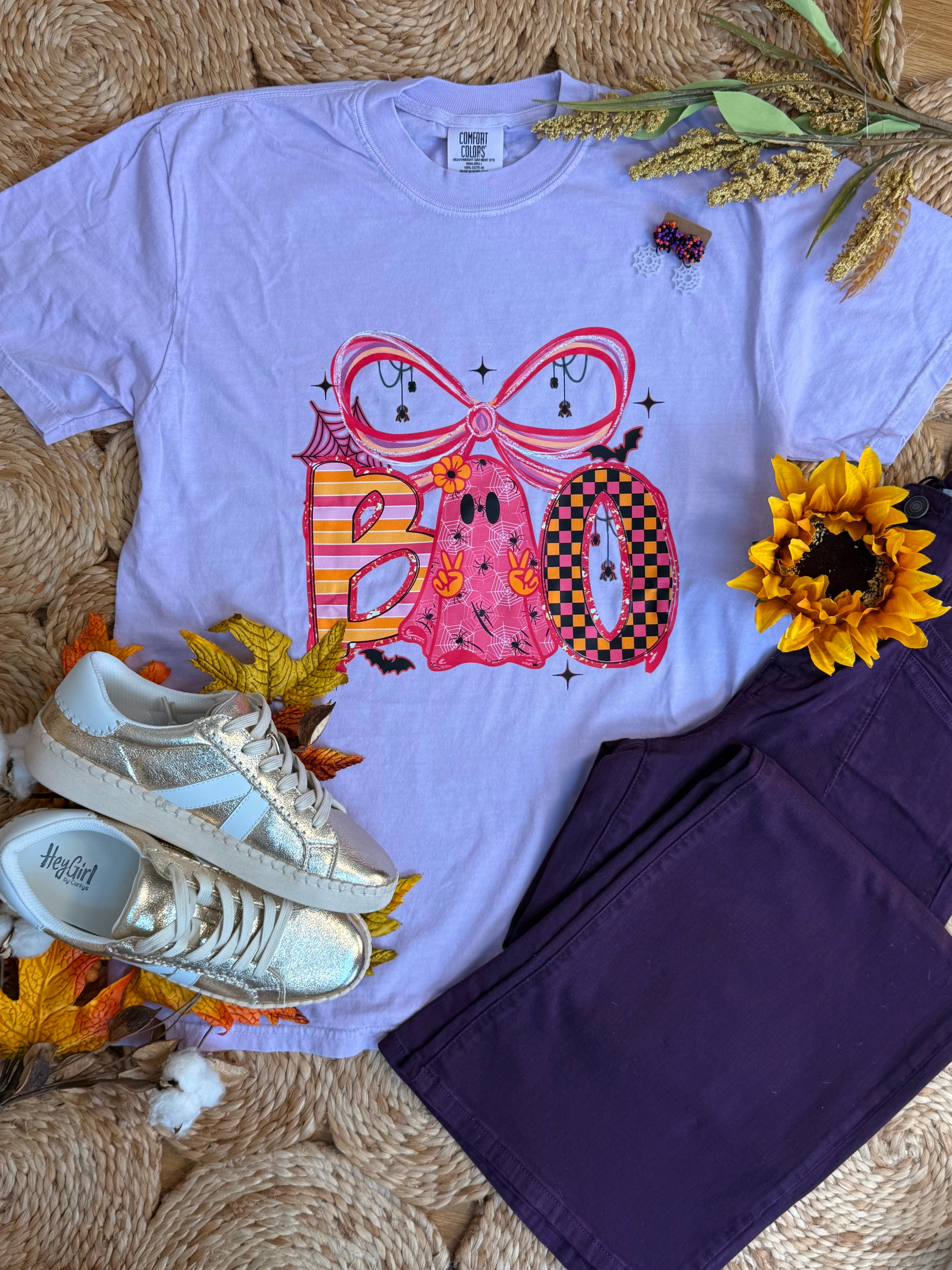 FINAL SALE Boujee Boo Graphic T-Shirt-130 Graphics-The Lovely Closet-The Lovely Closet, Women's Fashion Boutique in Alexandria, KY