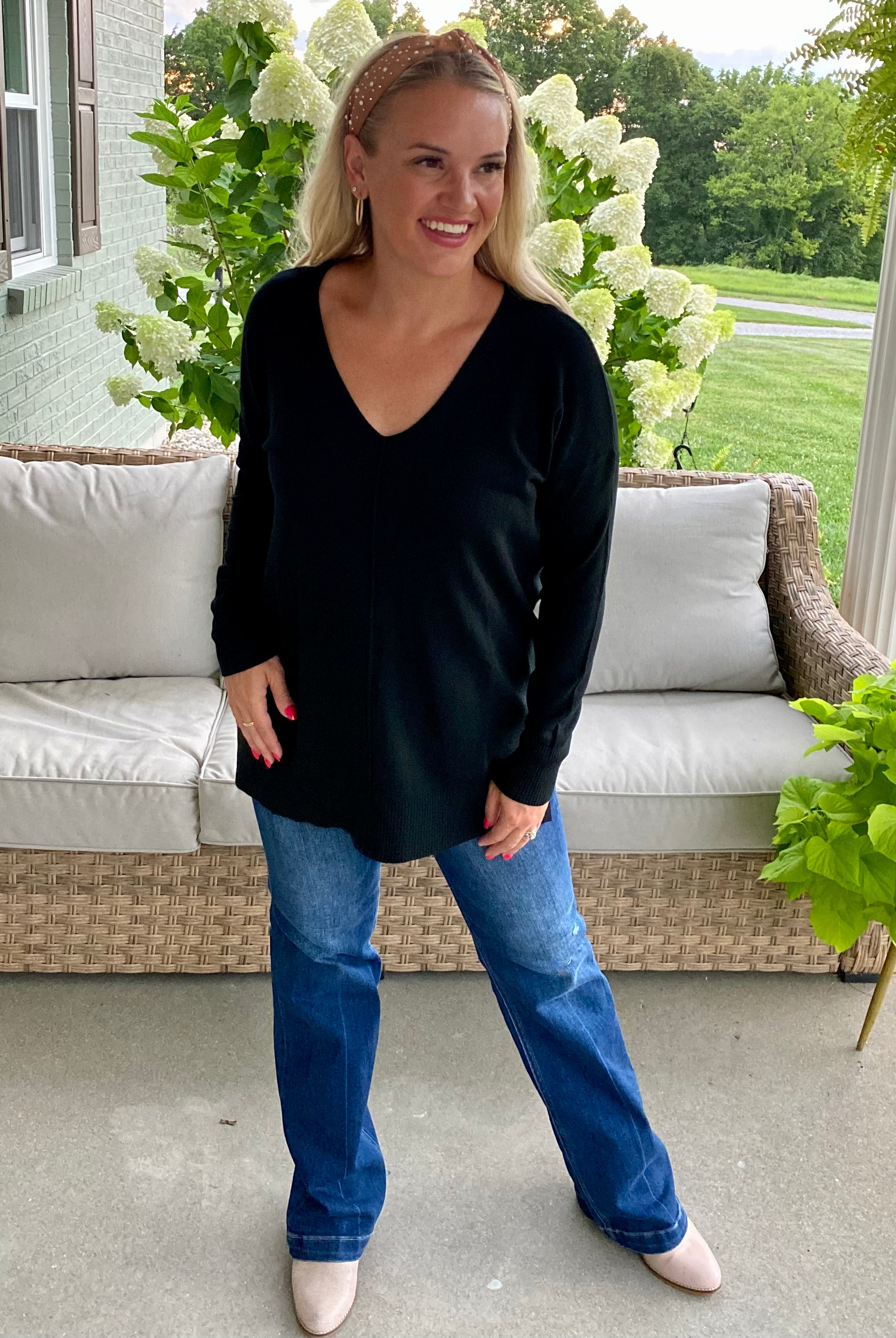 Dream Sweater - Black-140 Sweaters-zenana-The Lovely Closet, Women's Fashion Boutique in Alexandria, KY