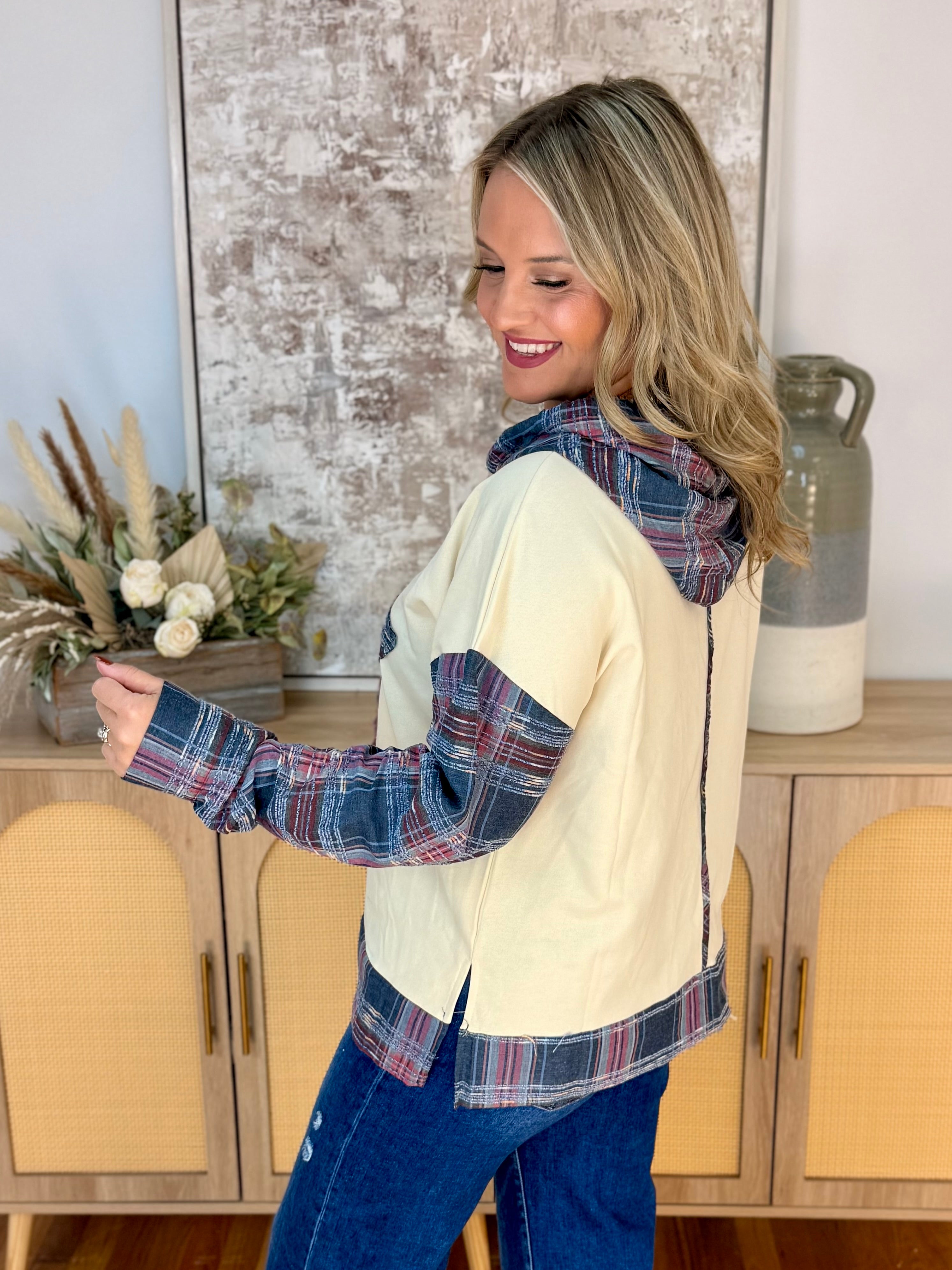 Effortless Layers Pullover-110 Long Sleeve Top-Haptics-The Lovely Closet, Women's Fashion Boutique in Alexandria, KY