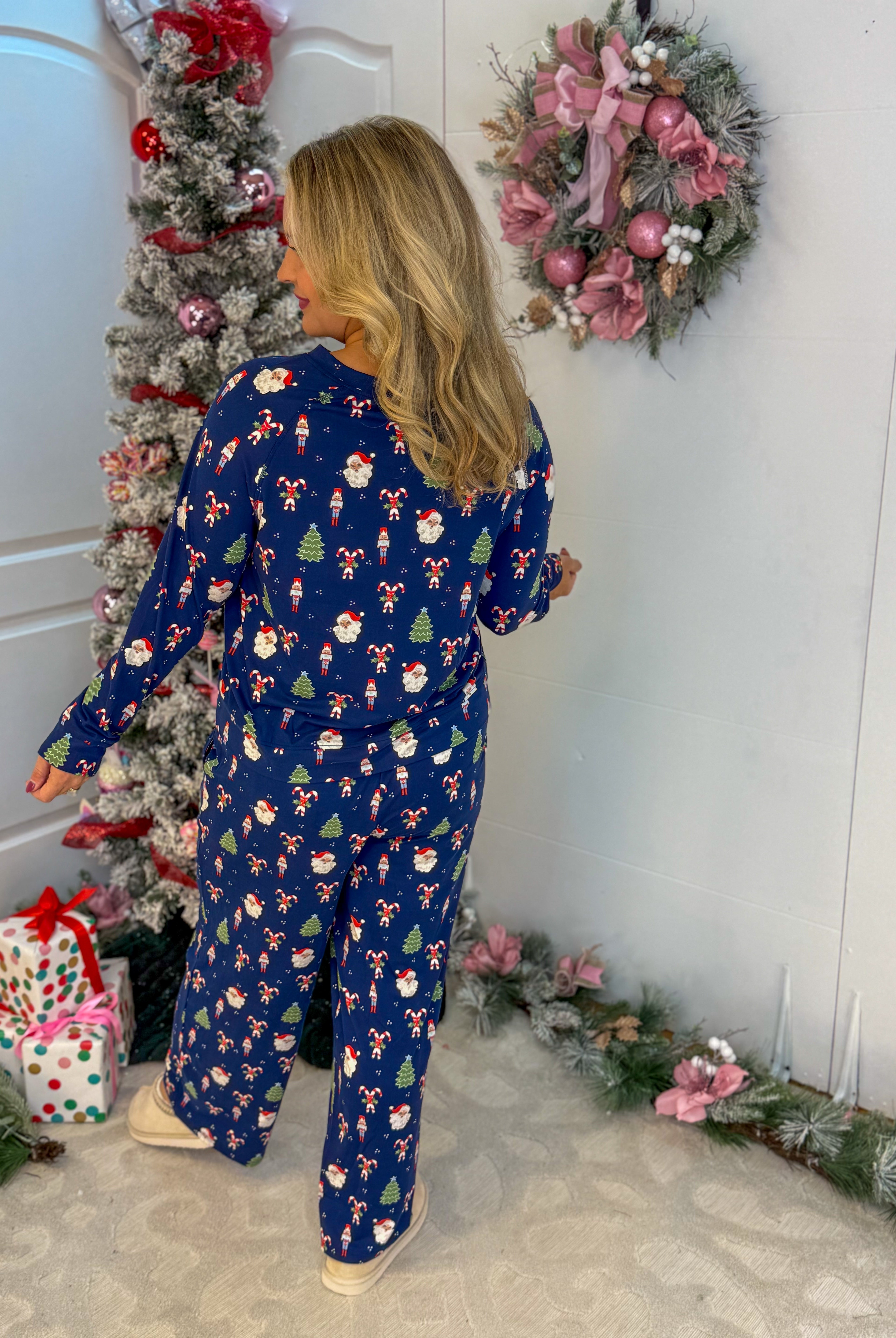 Mary Square Peppermint Pine Family - Womens-350 Holiday-Mary Square-The Lovely Closet, Women's Fashion Boutique in Alexandria, KY