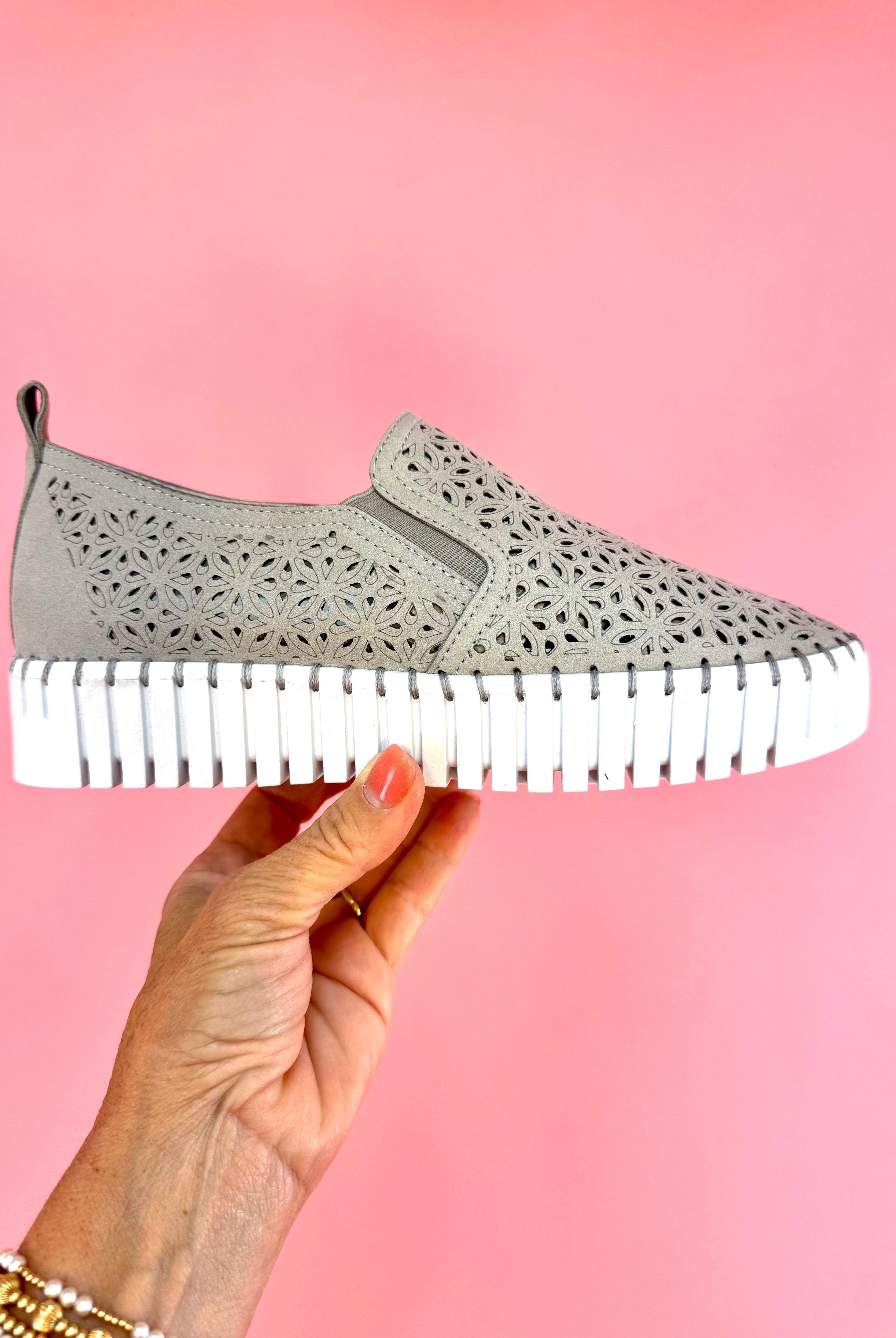 FINAL SALE Very G Nicole - Grey-270 Shoes-Very G-The Lovely Closet, Women's Fashion Boutique in Alexandria, KY