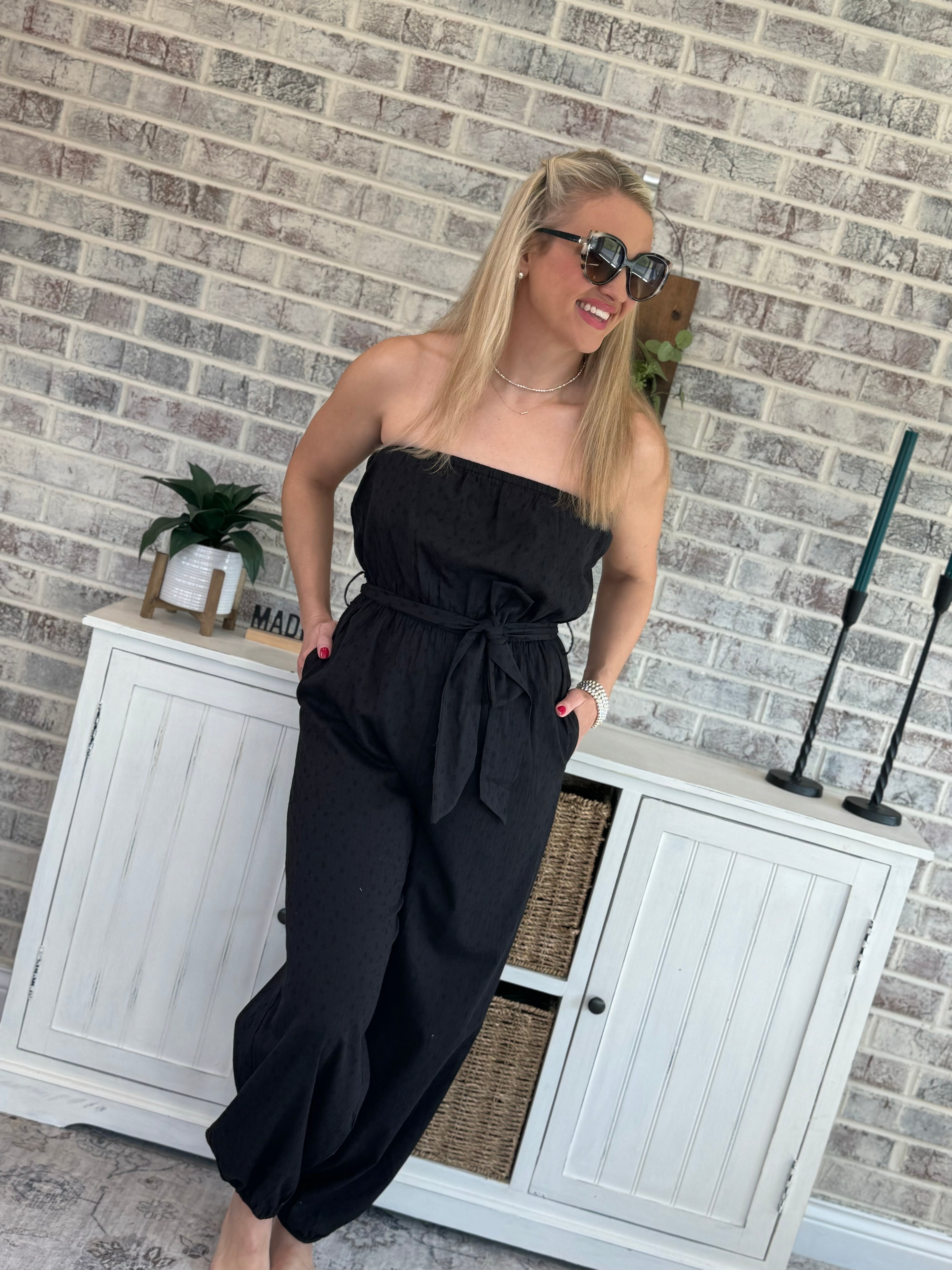 Summer Lovin' Jumpsuit-190 Rompers/Jumpsuits/Sets-The Lovely Closet-The Lovely Closet, Women's Fashion Boutique in Alexandria, KY