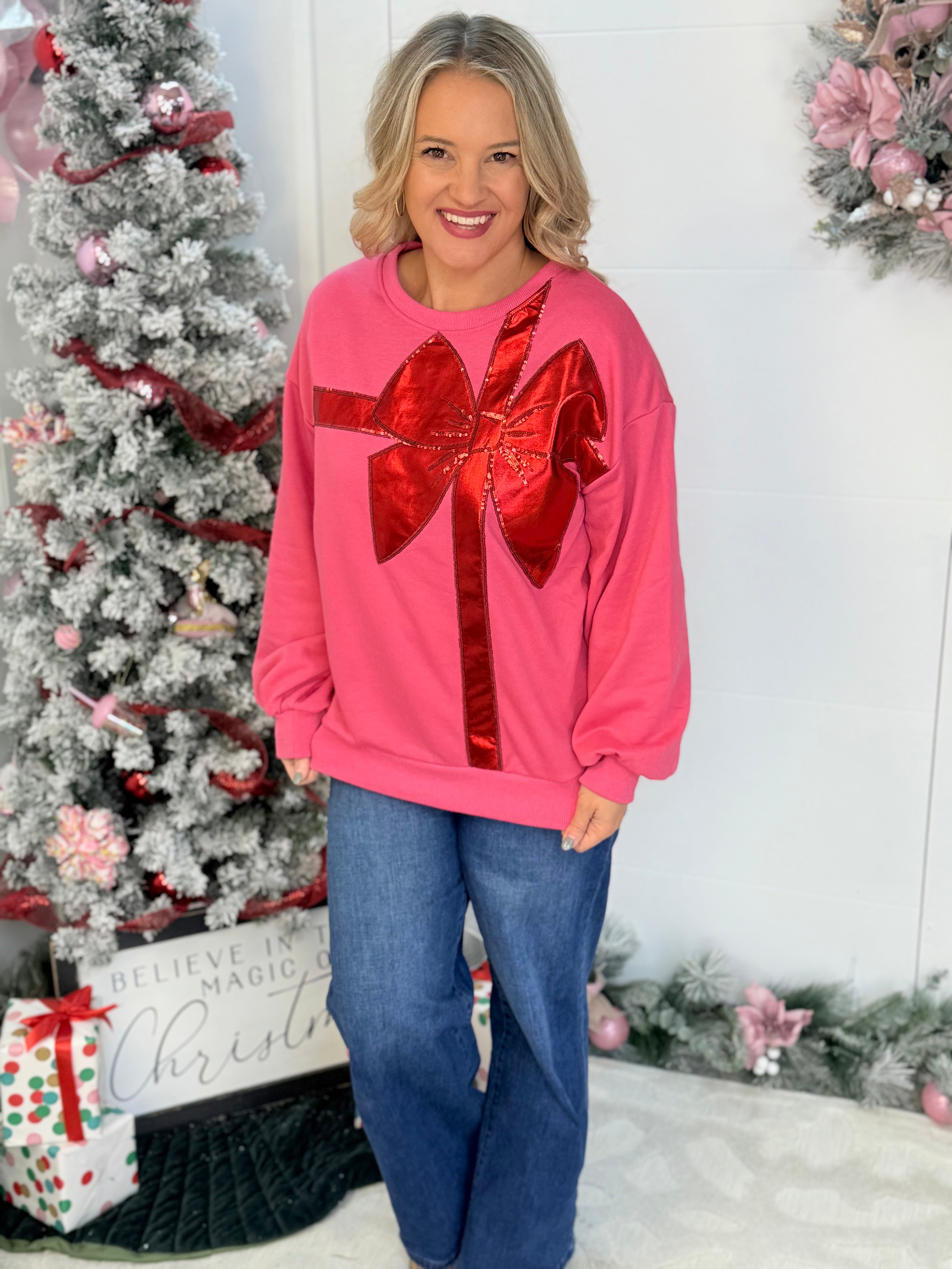 That's a Wrap Pullover-350 Holiday-Jess Lea-The Lovely Closet, Women's Fashion Boutique in Alexandria, KY