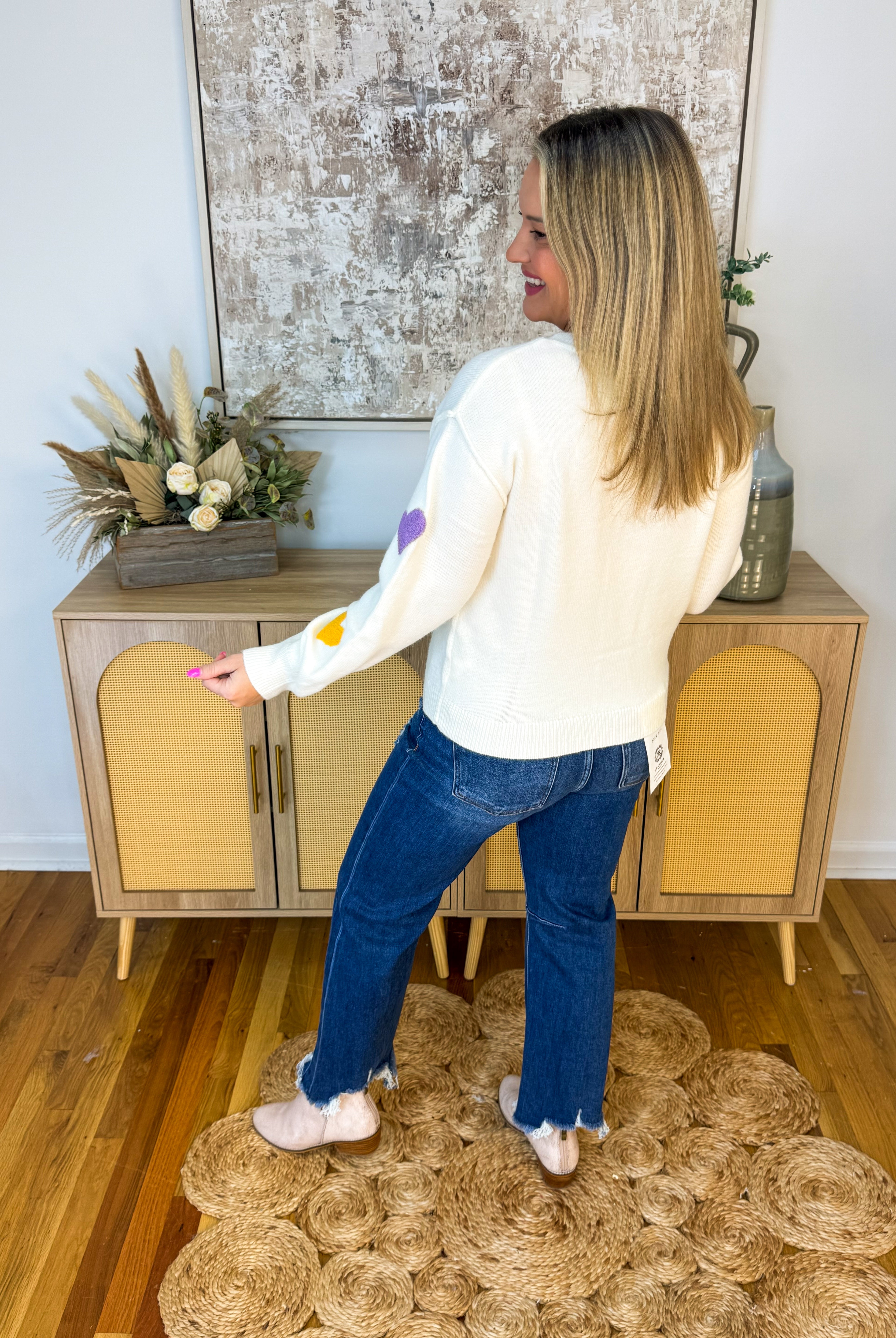 All My Love Sweater-140 Sweaters-Blu Pepper-The Lovely Closet, Women's Fashion Boutique in Alexandria, KY