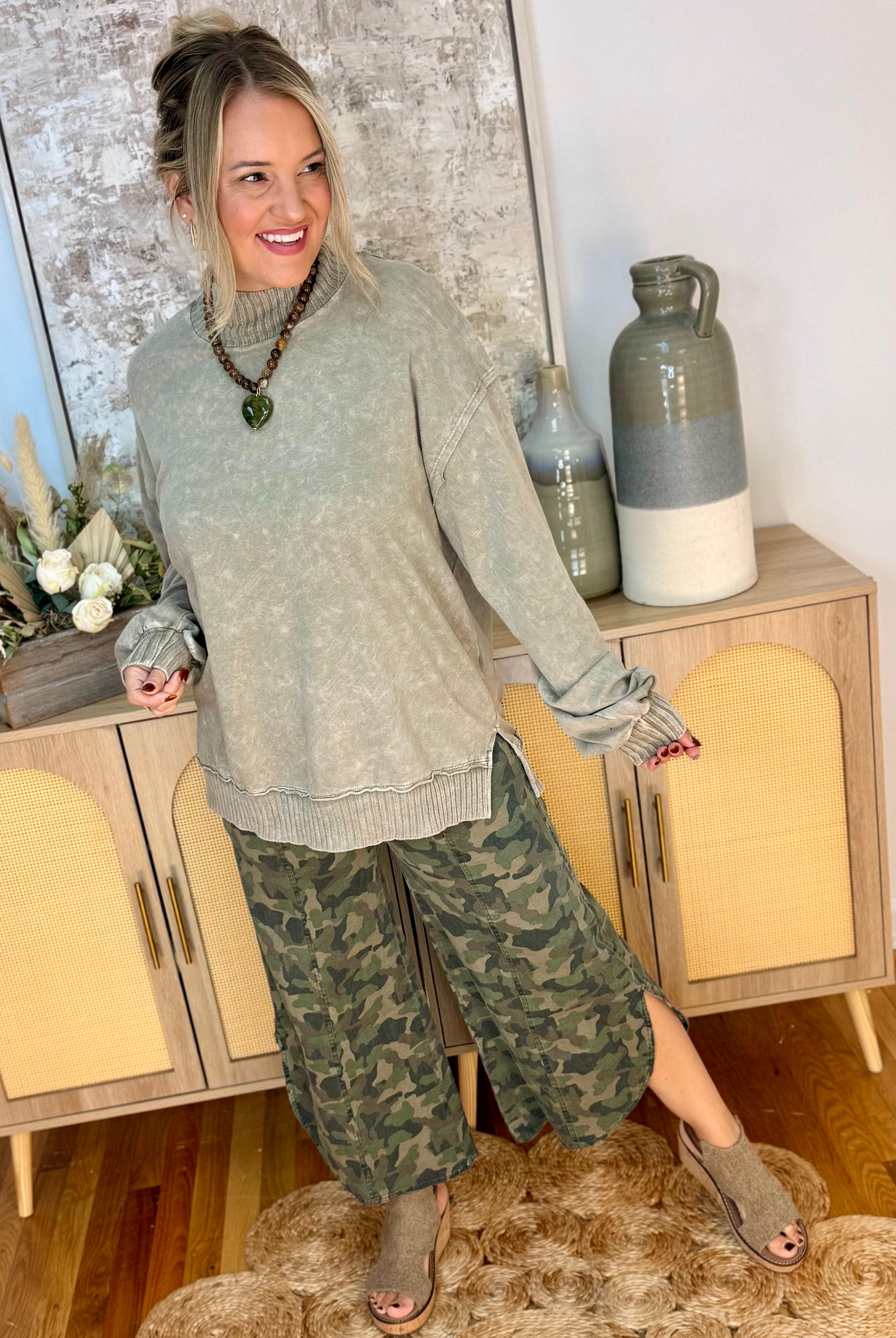 Camo All Day Pants-240 Pants-The Lovely Closet-The Lovely Closet, Women's Fashion Boutique in Alexandria, KY