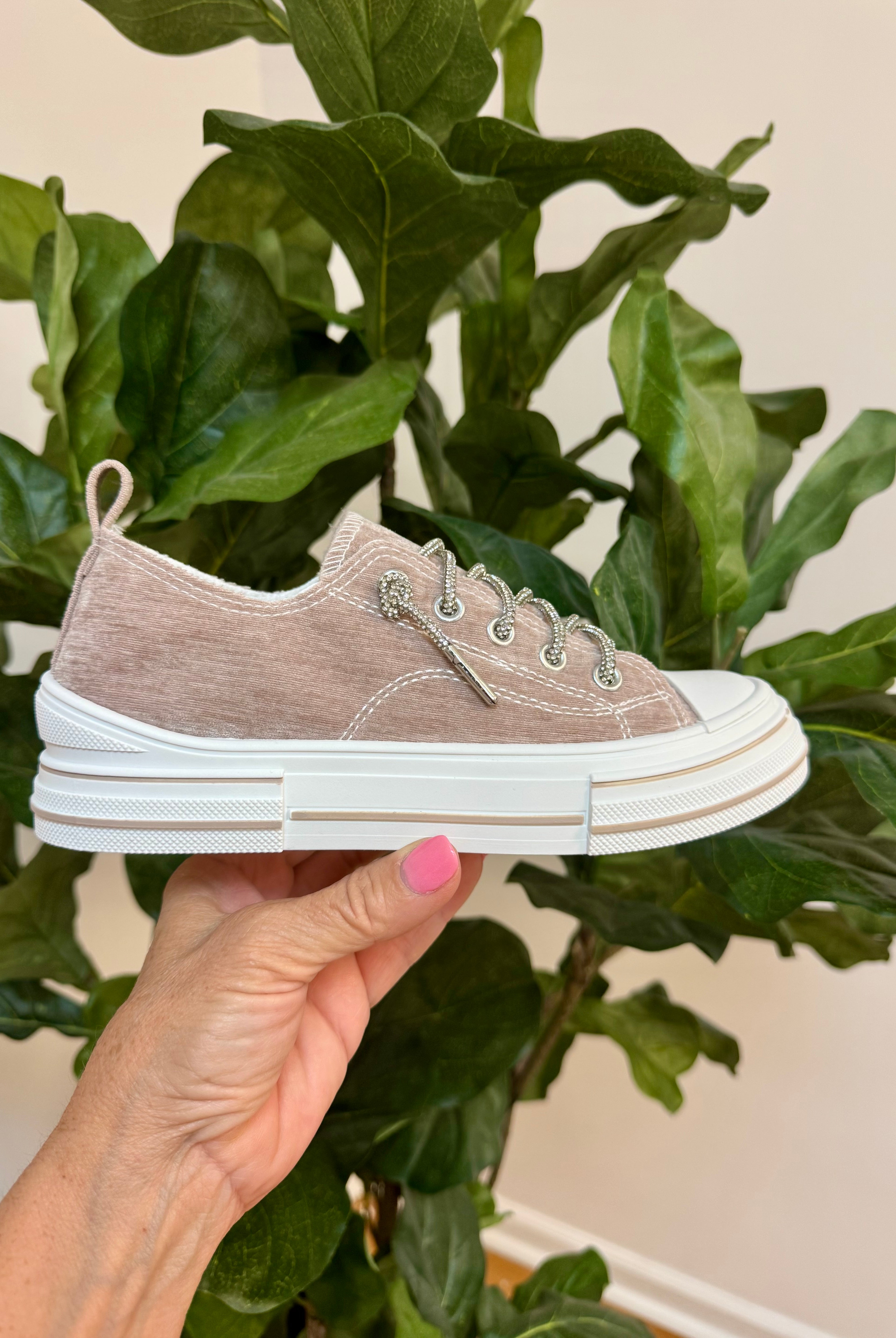 FINAL SALE Very G Aman - Velvet Nude-270 Shoes-Very G-The Lovely Closet, Women's Fashion Boutique in Alexandria, KY