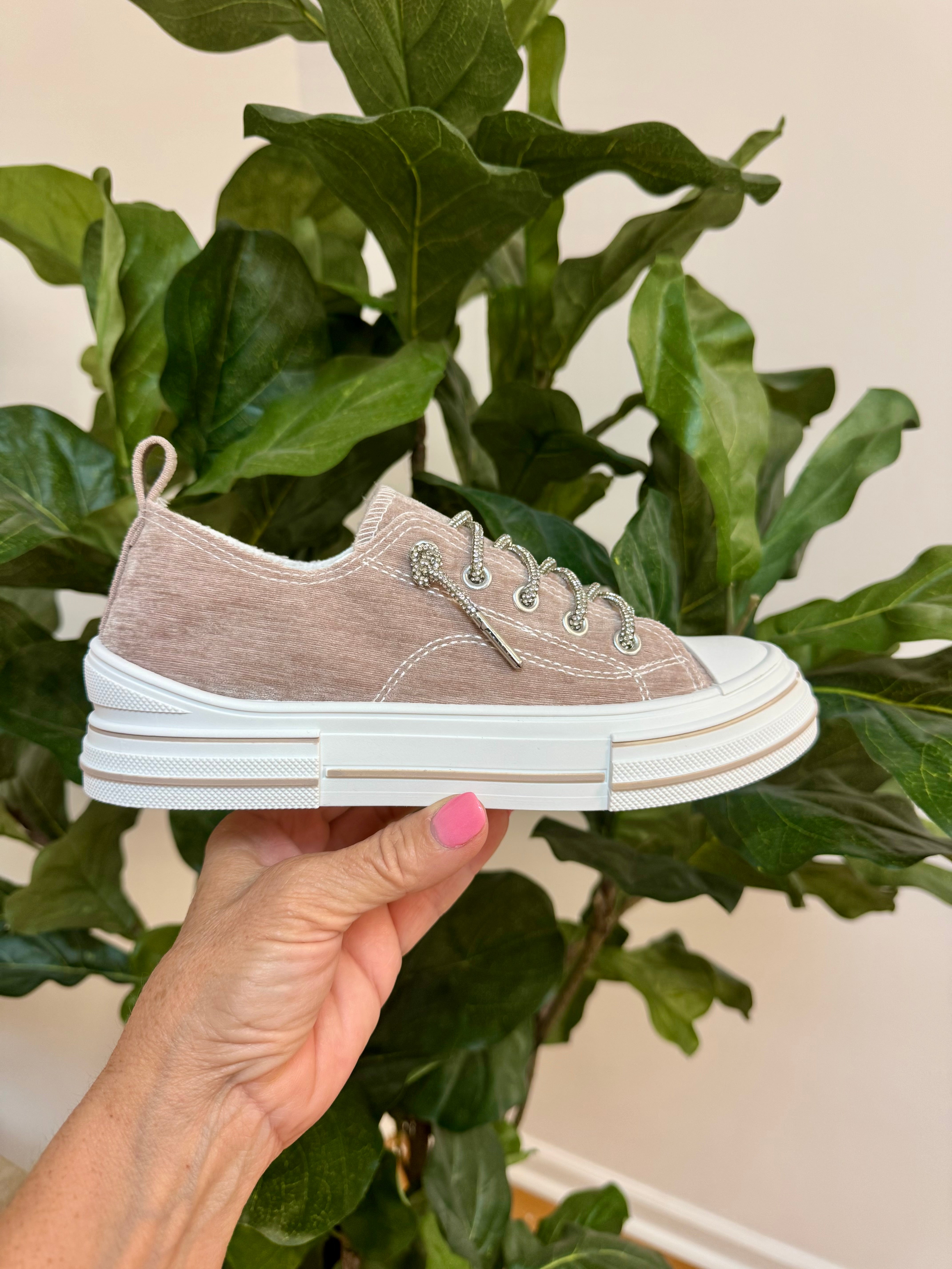 FINAL SALE Very G Aman - Velvet Nude-270 Shoes-Very G-The Lovely Closet, Women's Fashion Boutique in Alexandria, KY