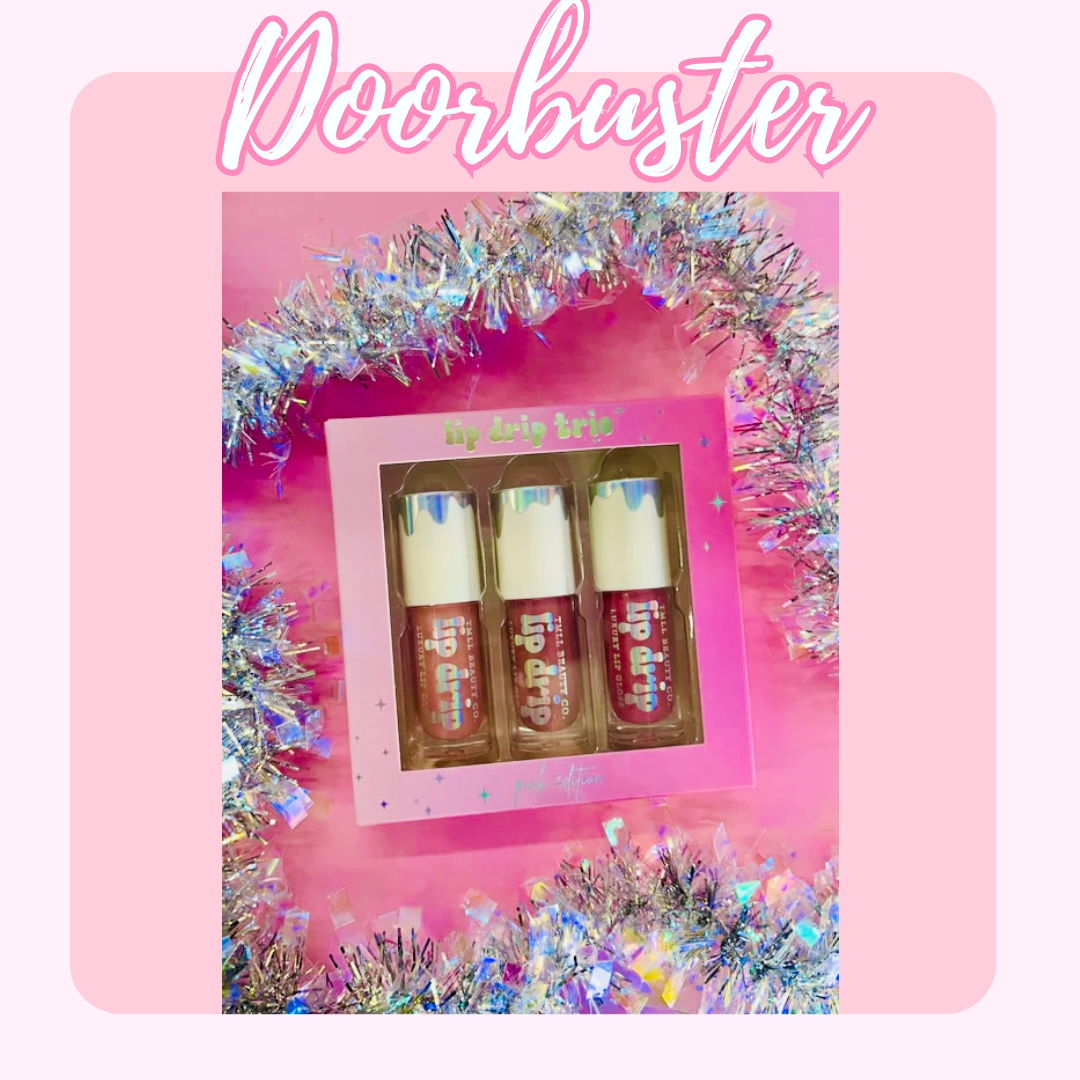 BLACK FRIDAY 11AM - TMLL LIP DRIP EXCLUSIVE PINK SET-340 Beauty/Self Care-TMLL-The Lovely Closet, Women's Fashion Boutique in Alexandria, KY