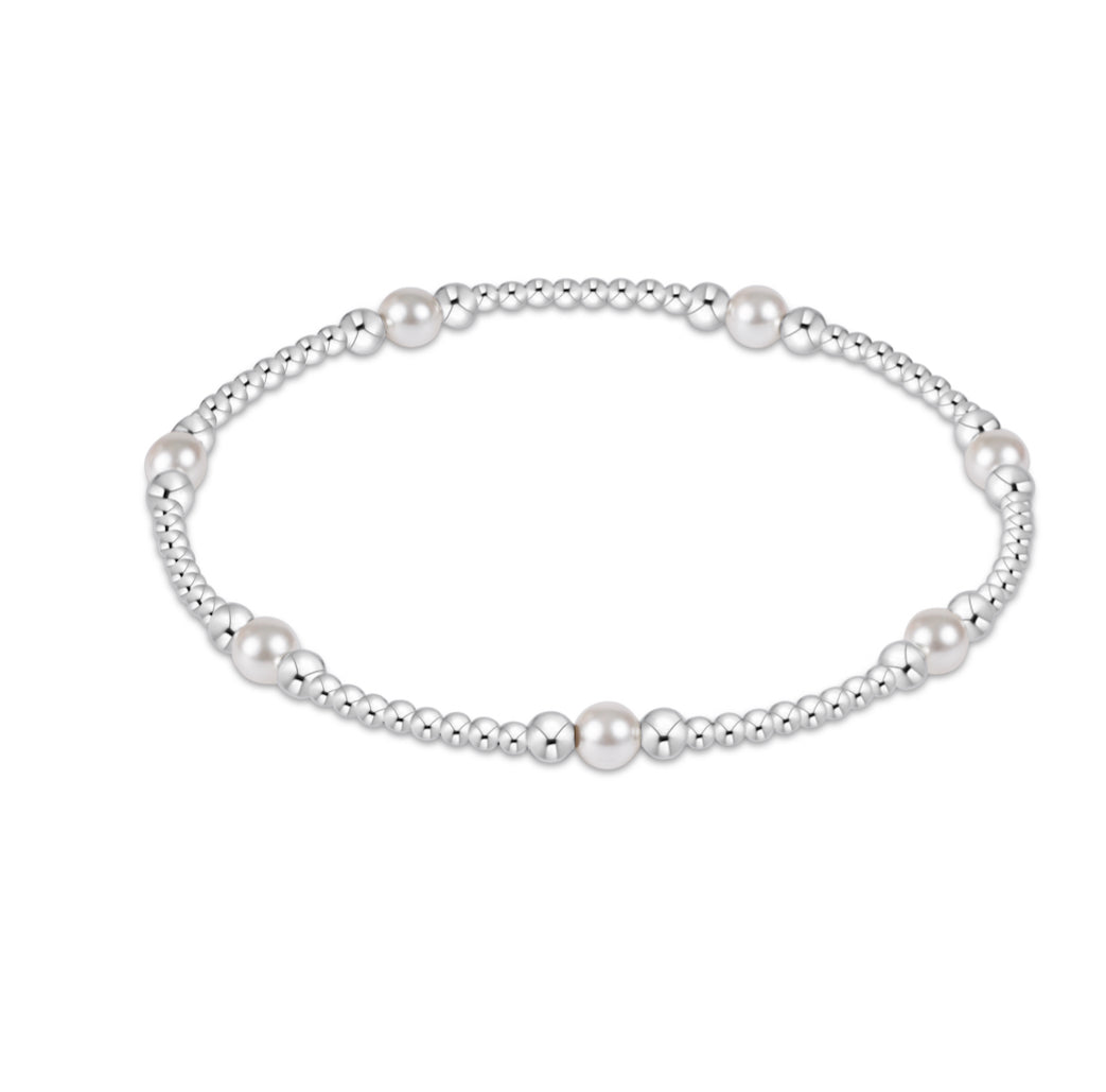 Classic Sterling Pearl Purpose 4mm-260 eNewton-eNewton-The Lovely Closet, Women's Fashion Boutique in Alexandria, KY