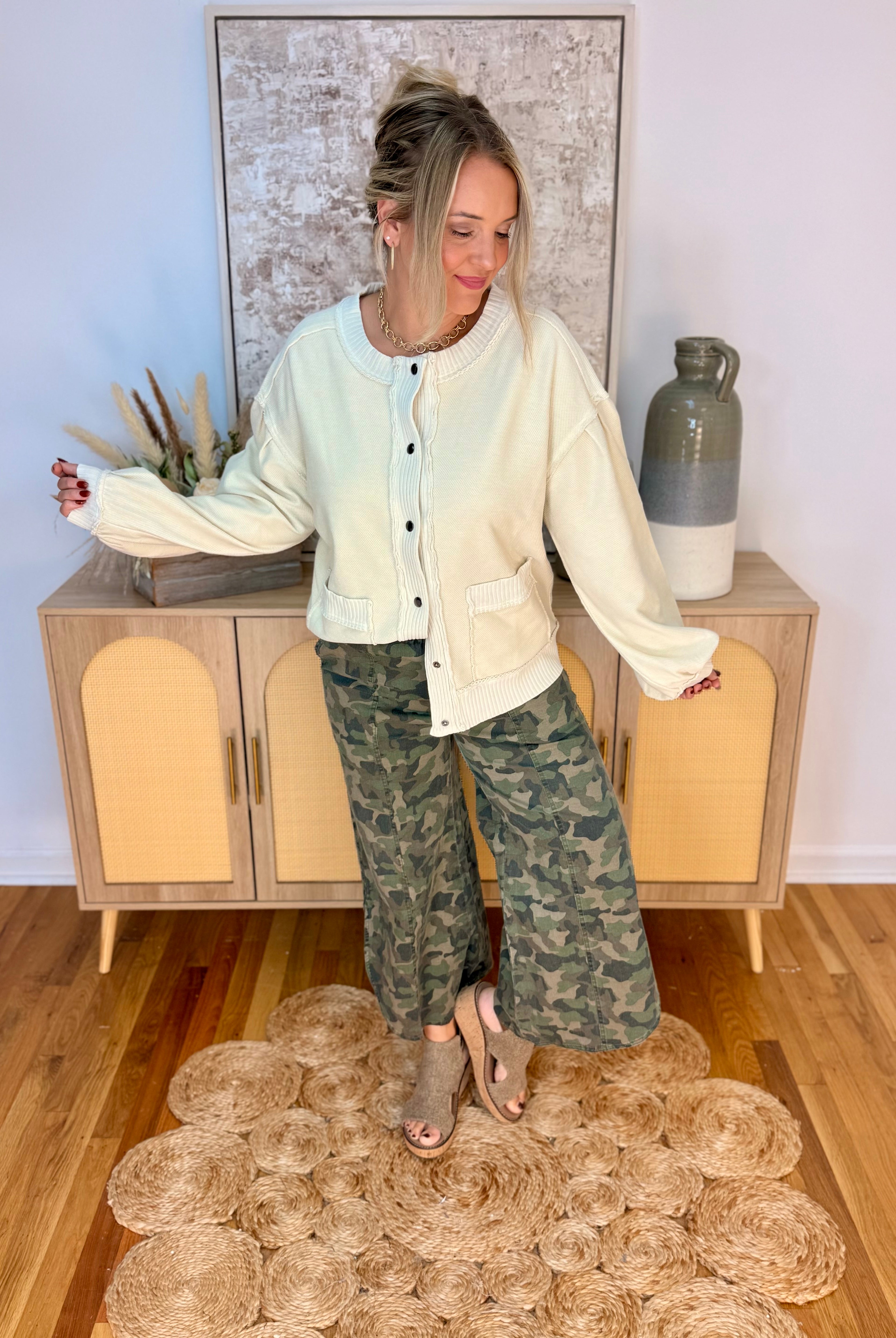 Camo All Day Pants-240 Pants-The Lovely Closet-The Lovely Closet, Women's Fashion Boutique in Alexandria, KY