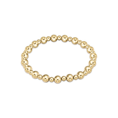 EXTENDS Classic Gold Grateful 6mm Bead Bracelet-260 eNewton-eNewton-The Lovely Closet, Women's Fashion Boutique in Alexandria, KY