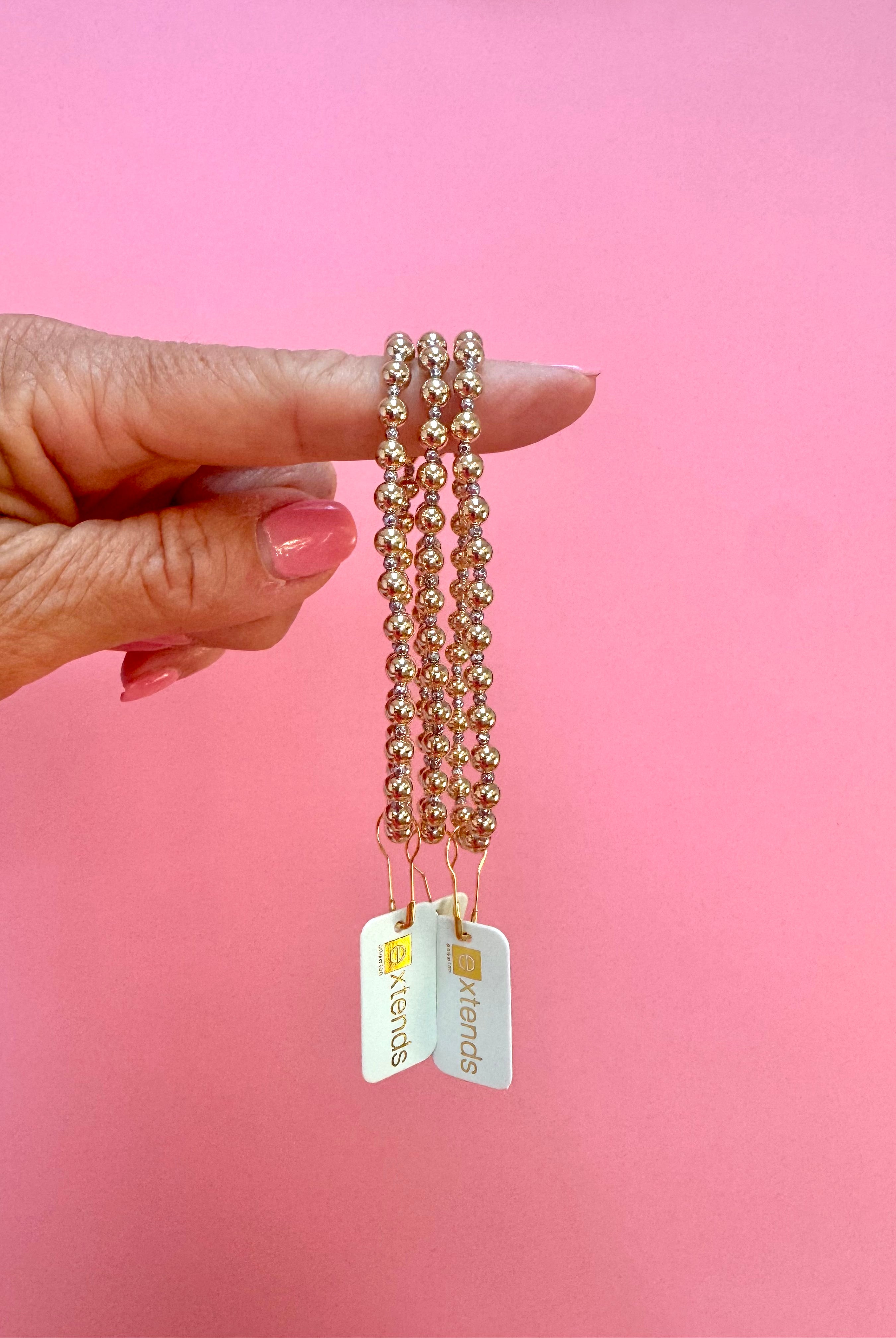 EXTENDS Silver Hematite Grateful 5mm-260 eNewton-eNewton-The Lovely Closet, Women's Fashion Boutique in Alexandria, KY