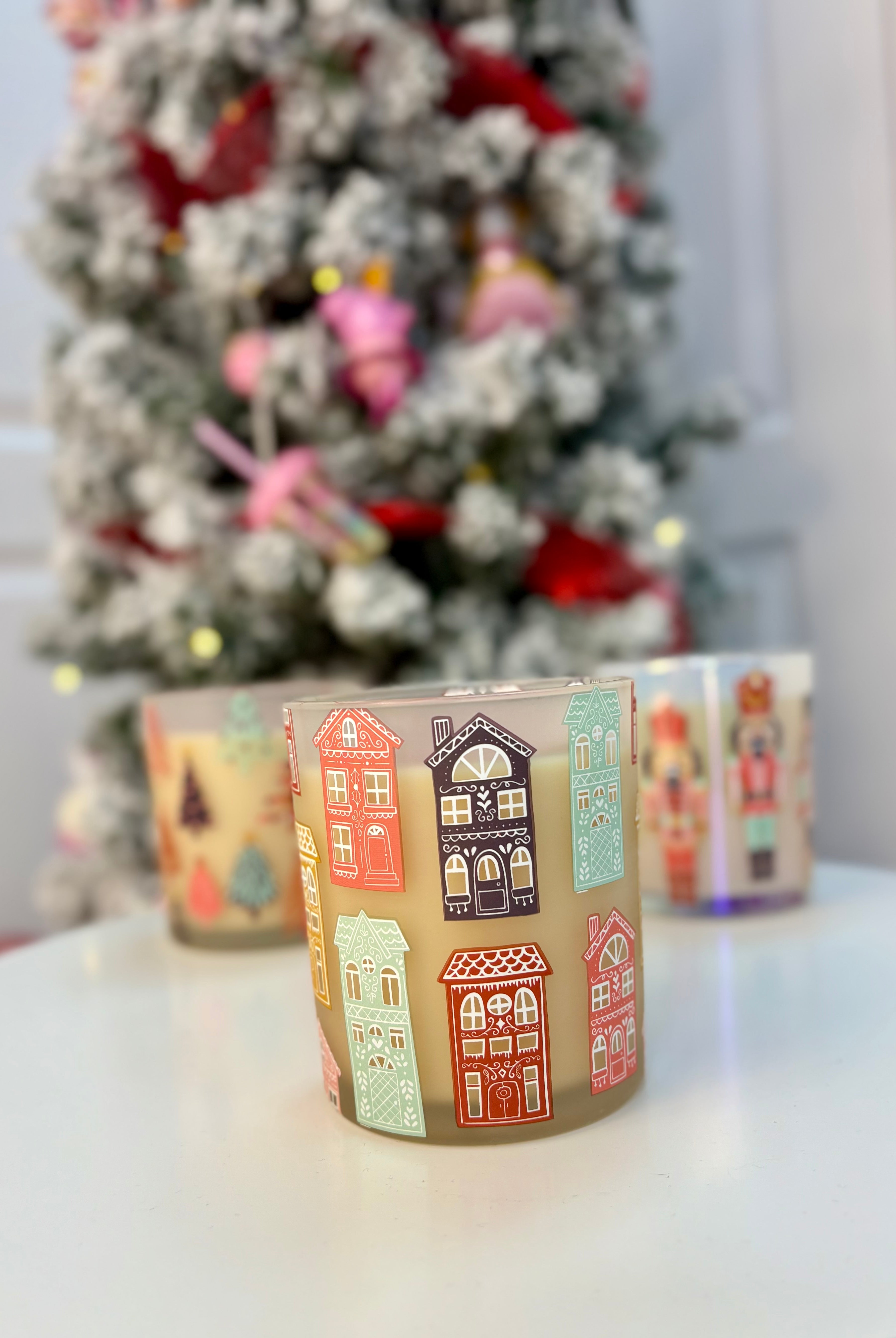 Sweet Grace Christmas Candle - Holiday Houses-350 Holiday-Bridgewater Candle Co.-The Lovely Closet, Women's Fashion Boutique in Alexandria, KY