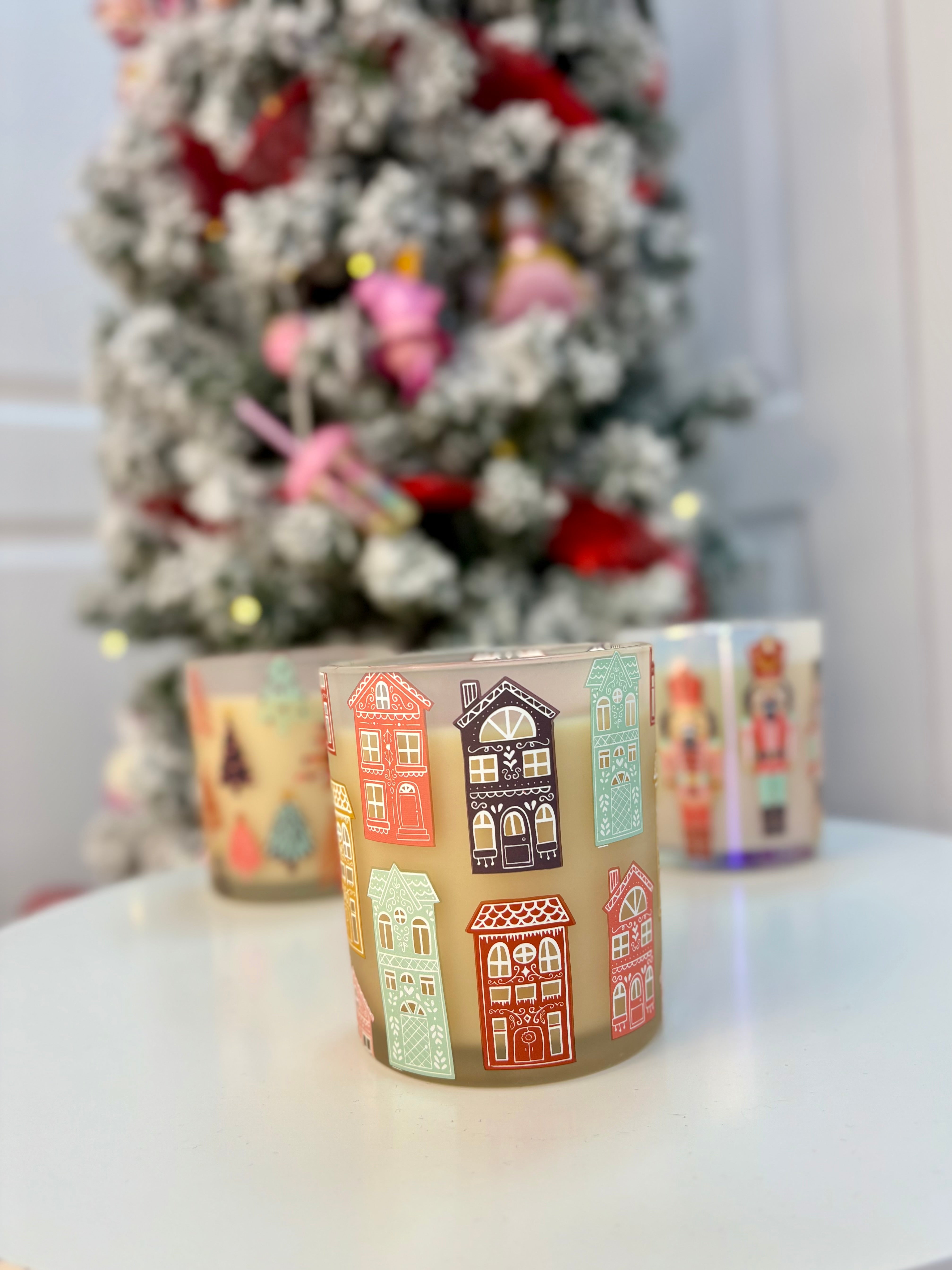 Sweet Grace Christmas Candle - Holiday Houses-350 Holiday-Bridgewater Candle Co.-The Lovely Closet, Women's Fashion Boutique in Alexandria, KY