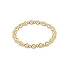 Classic Gold Grateful 6mm Bead Bracelet-260 eNewton-eNewton-The Lovely Closet, Women's Fashion Boutique in Alexandria, KY