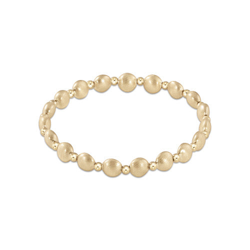 EXTENDS Honesty Gold Grateful 6mm Bead Bracelet-260 eNewton-eNewton-The Lovely Closet, Women's Fashion Boutique in Alexandria, KY