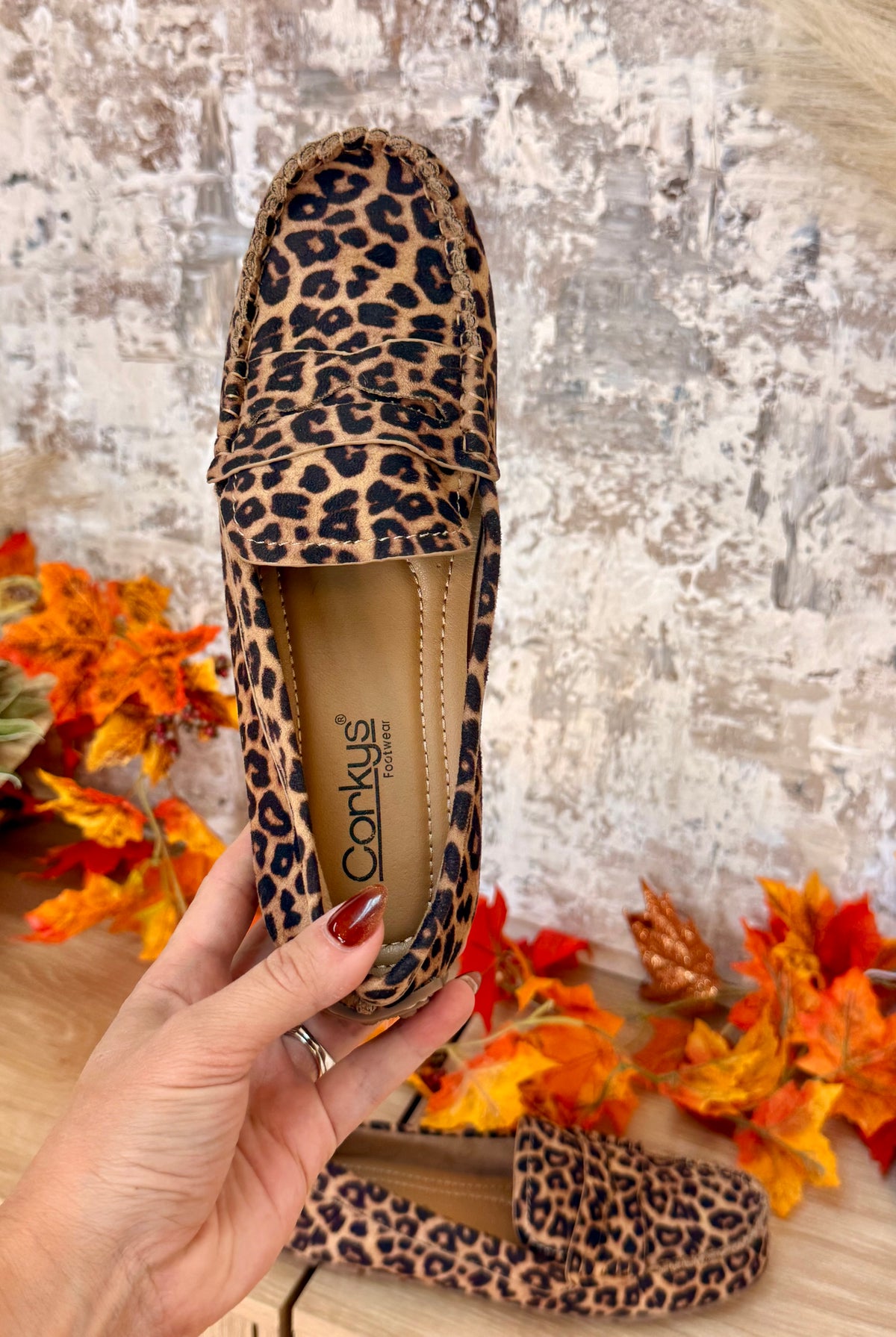 Corkys Penny For Your Thoughts - Leopard-270 Shoes-Corkys-The Lovely Closet, Women's Fashion Boutique in Alexandria, KY
