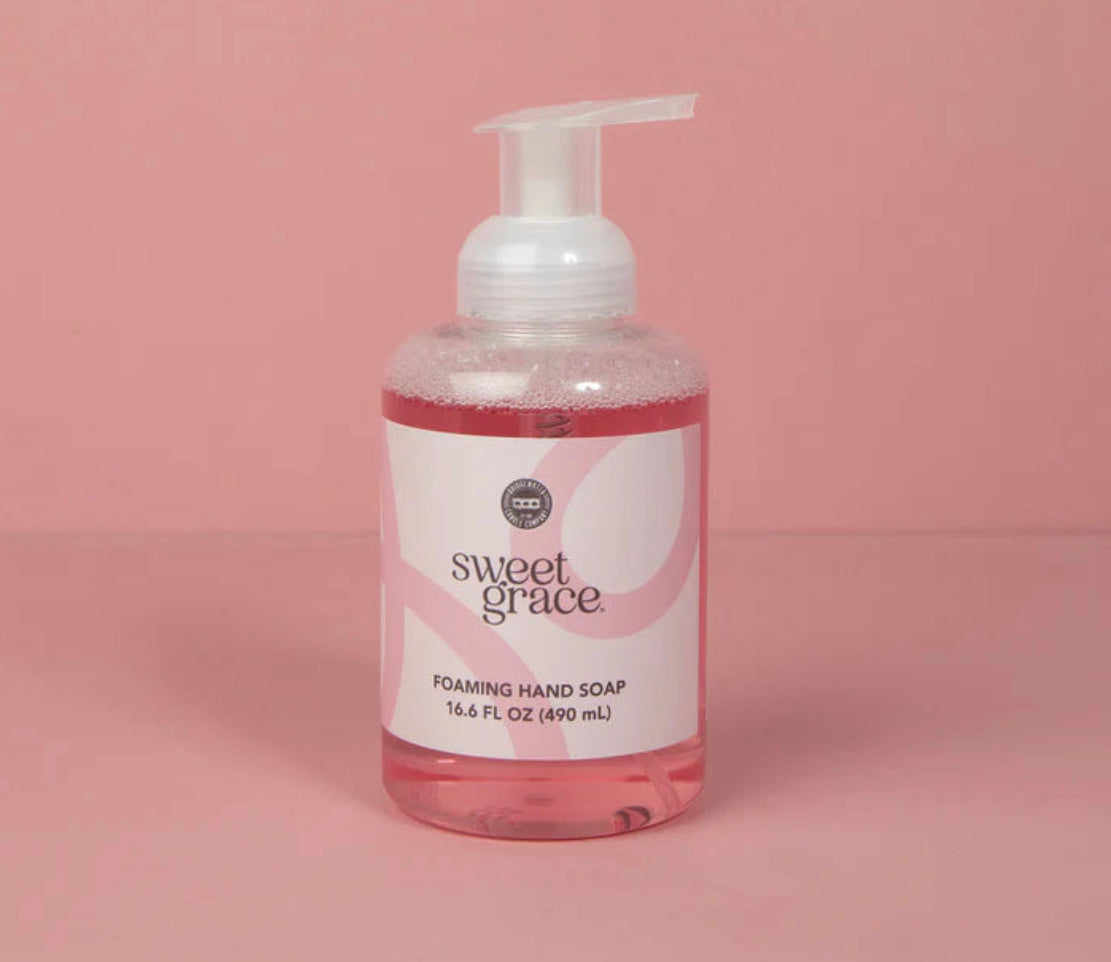 Sweet Grace Foaming Hand Soap-310 Gift-Bridgewater Candle Co.-The Lovely Closet, Women's Fashion Boutique in Alexandria, KY