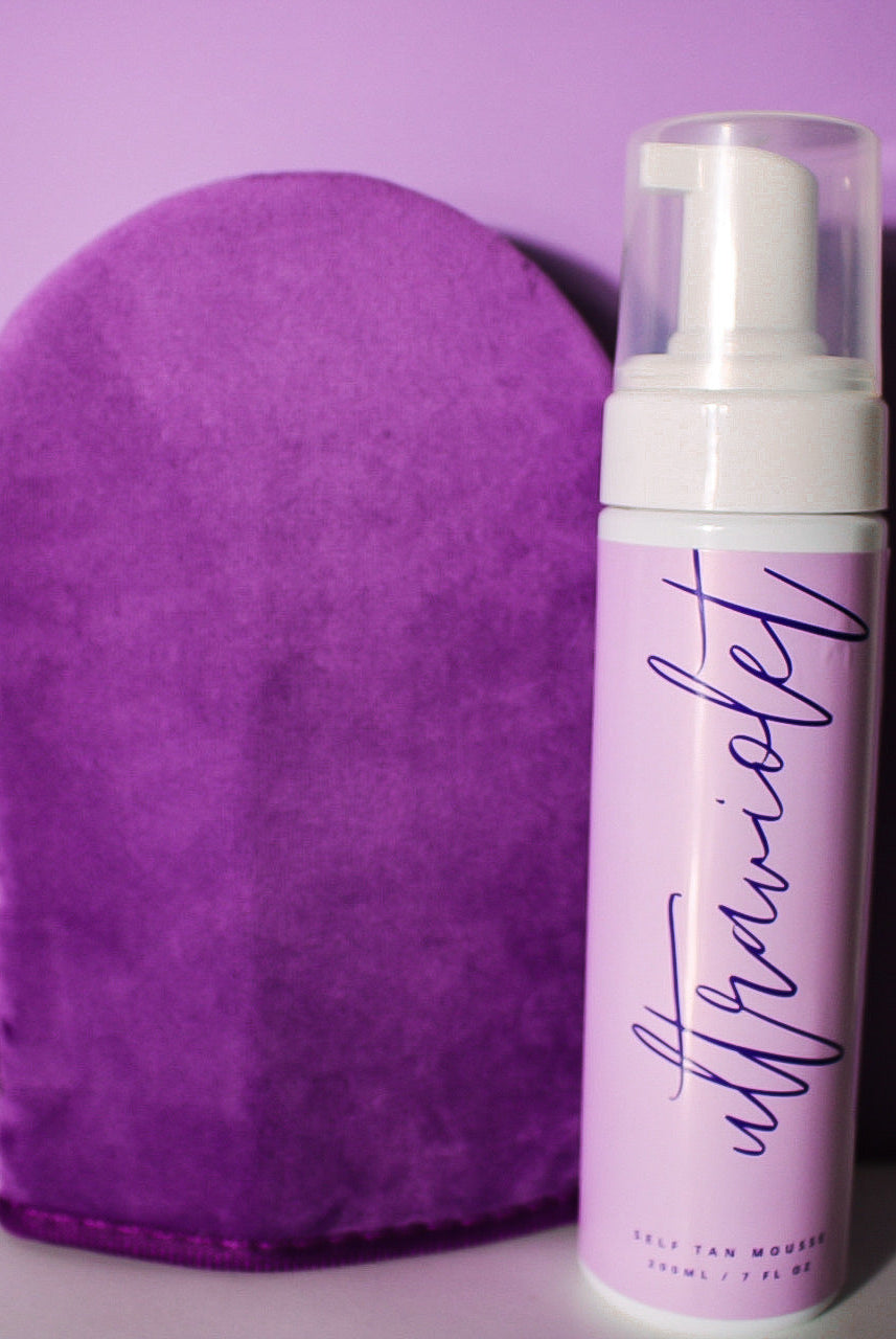 TMLL Ultra Violet Self Tanner + Mitt-250 - TMLL Beauty Co - Tan-TMLL Beauty Co-The Lovely Closet, Women's Fashion Boutique in Alexandria, KY