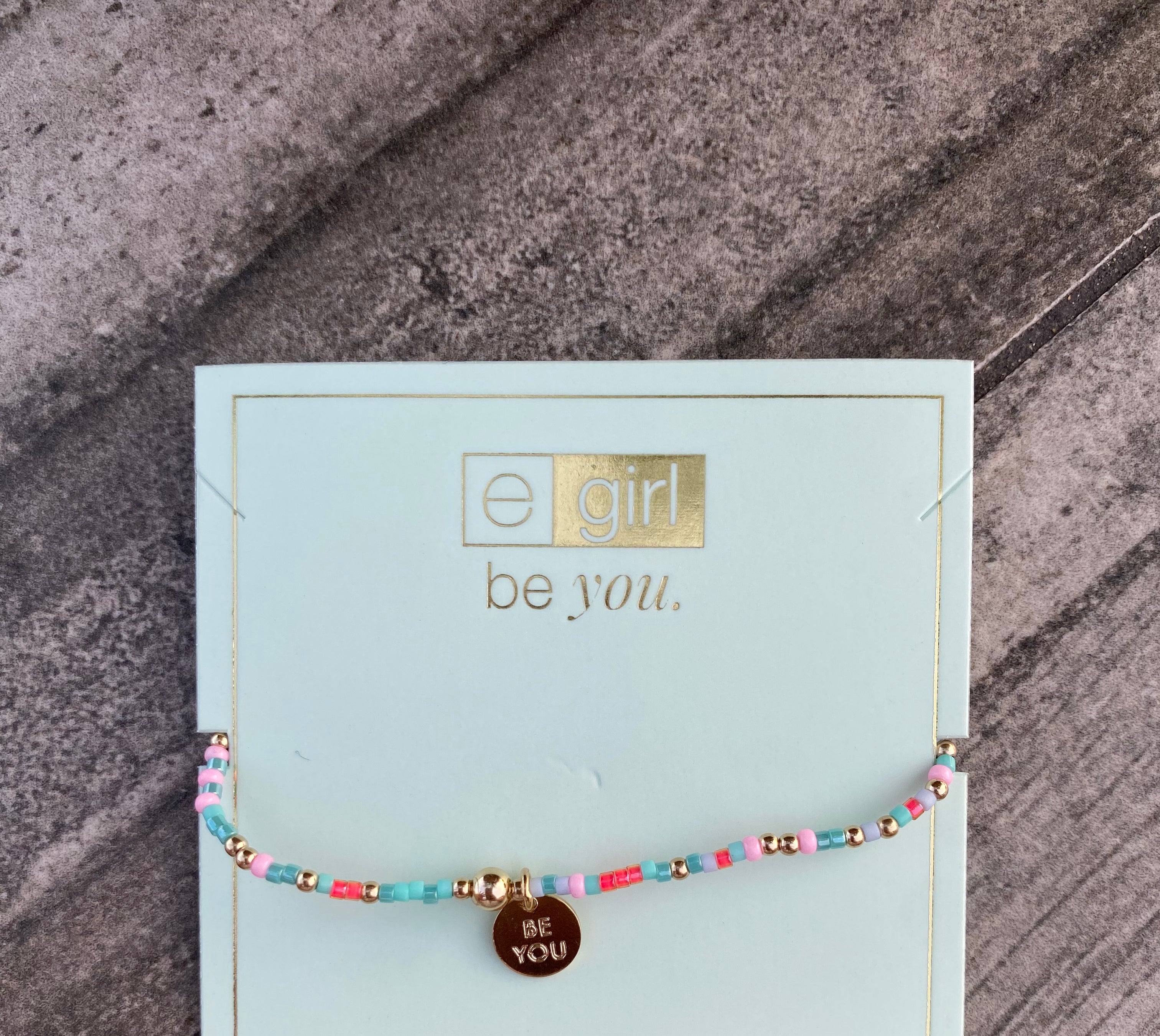 eGIRL Be You Small Gold Disc Hope Unwritten Bracelet-260 eNewton-eNewton-The Lovely Closet, Women's Fashion Boutique in Alexandria, KY