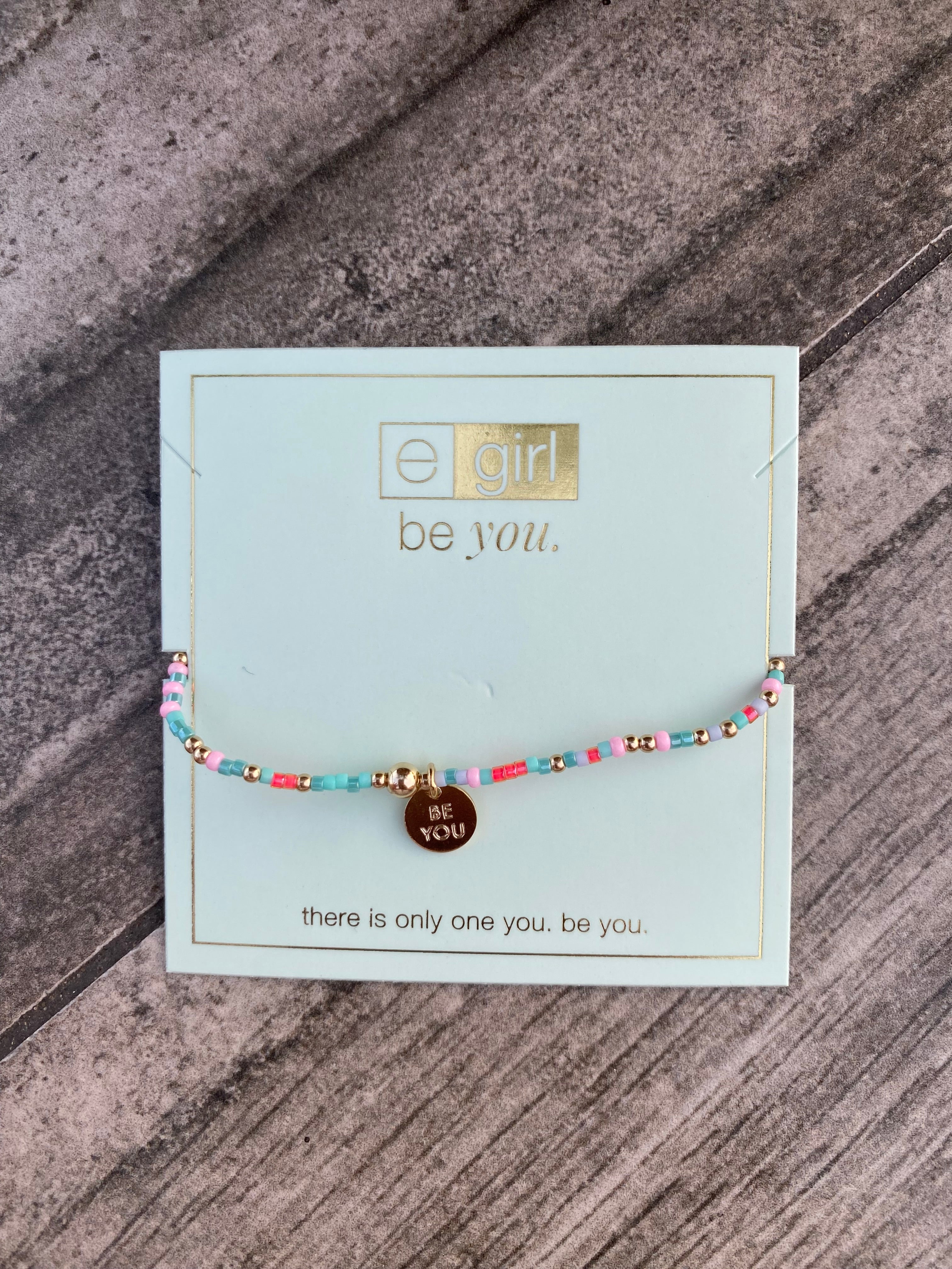 eGIRL Be You Small Gold Disc Hope Unwritten Bracelet-260 eNewton-eNewton-The Lovely Closet, Women's Fashion Boutique in Alexandria, KY