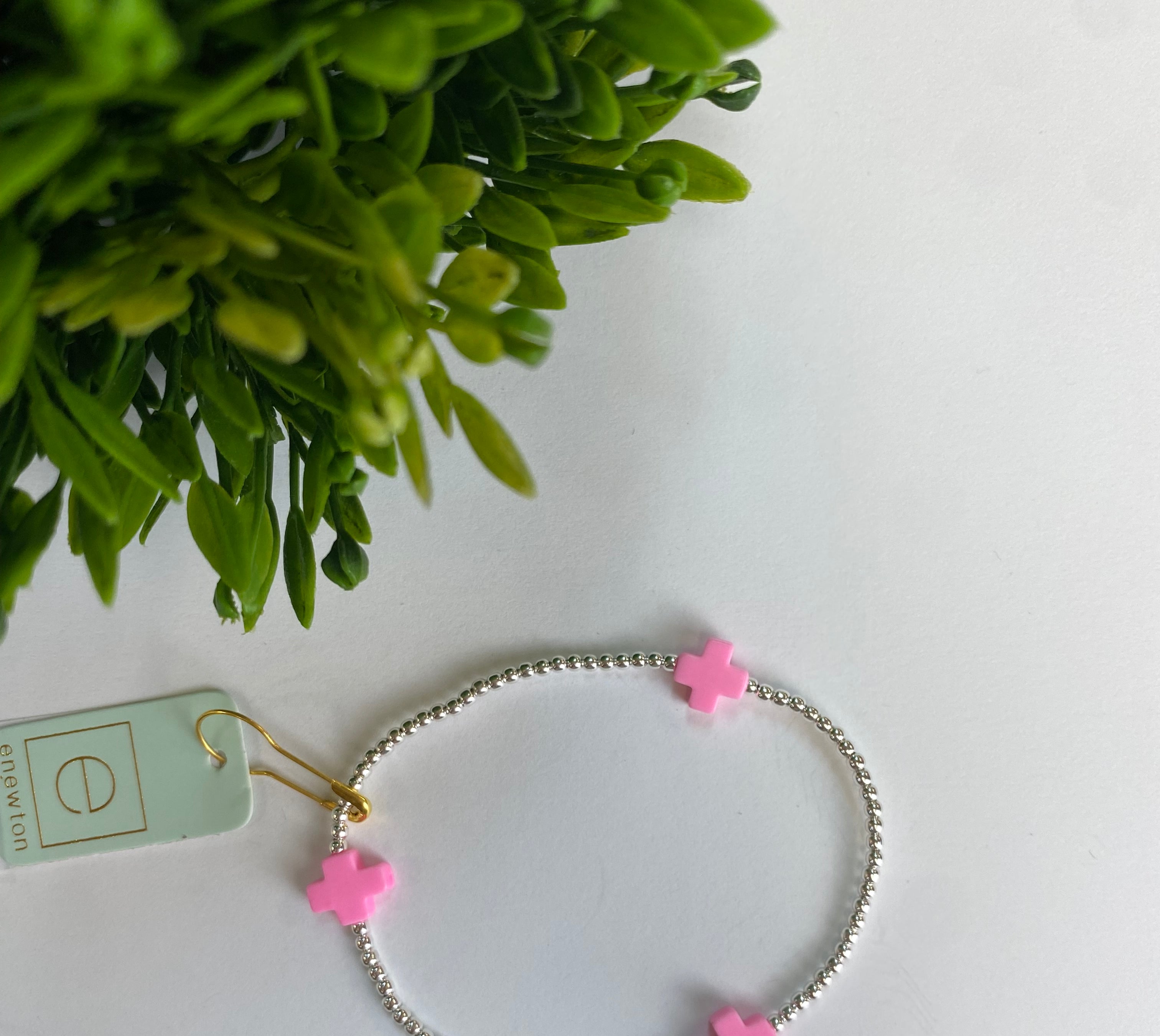 2mm Signature Cross Sterling-260 eNewton-eNewton-The Lovely Closet, Women's Fashion Boutique in Alexandria, KY