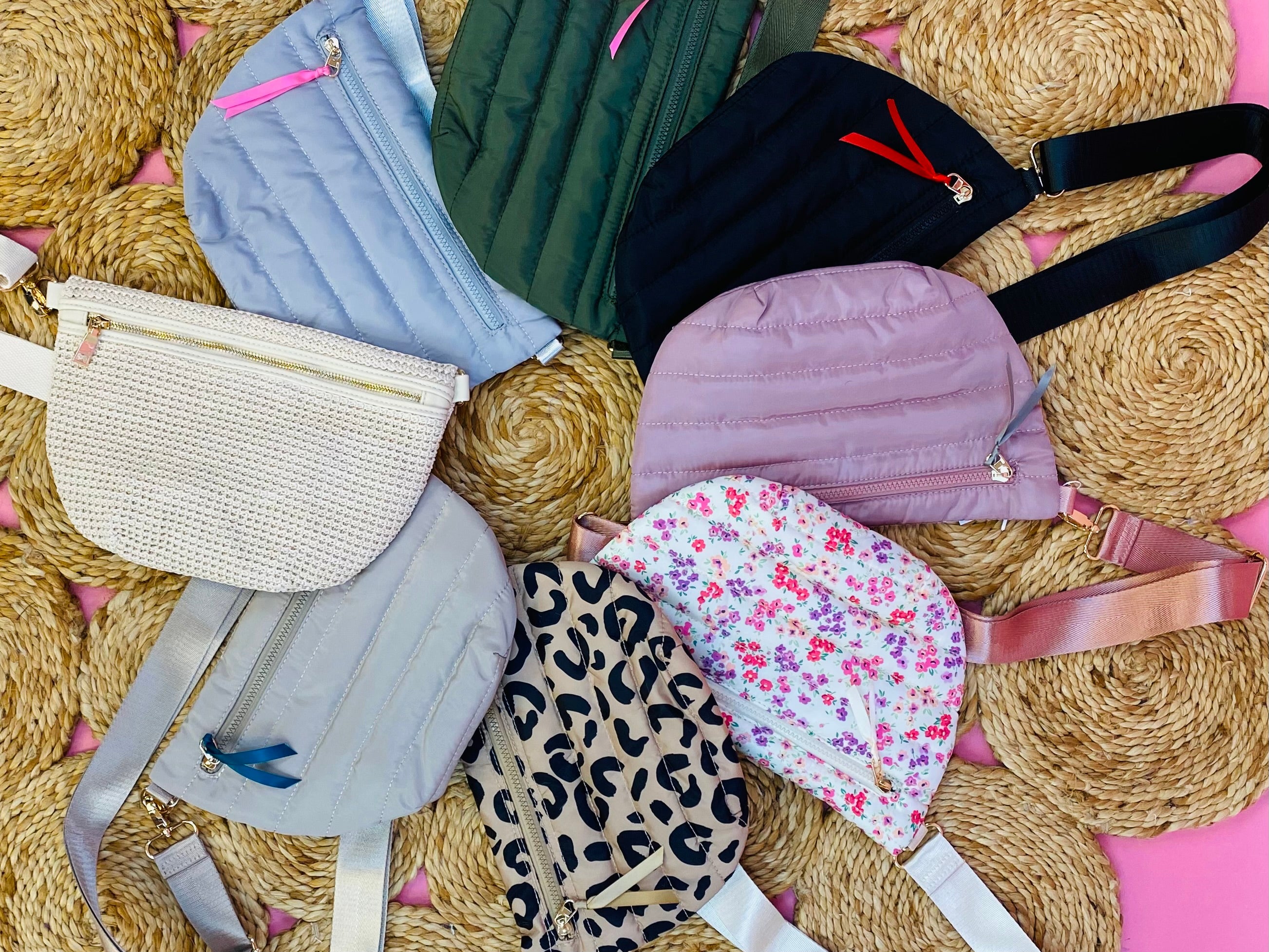 Jolie Puffer Belt Bag-280 Accessories-Pretty Simple-The Lovely Closet, Women's Fashion Boutique in Alexandria, KY