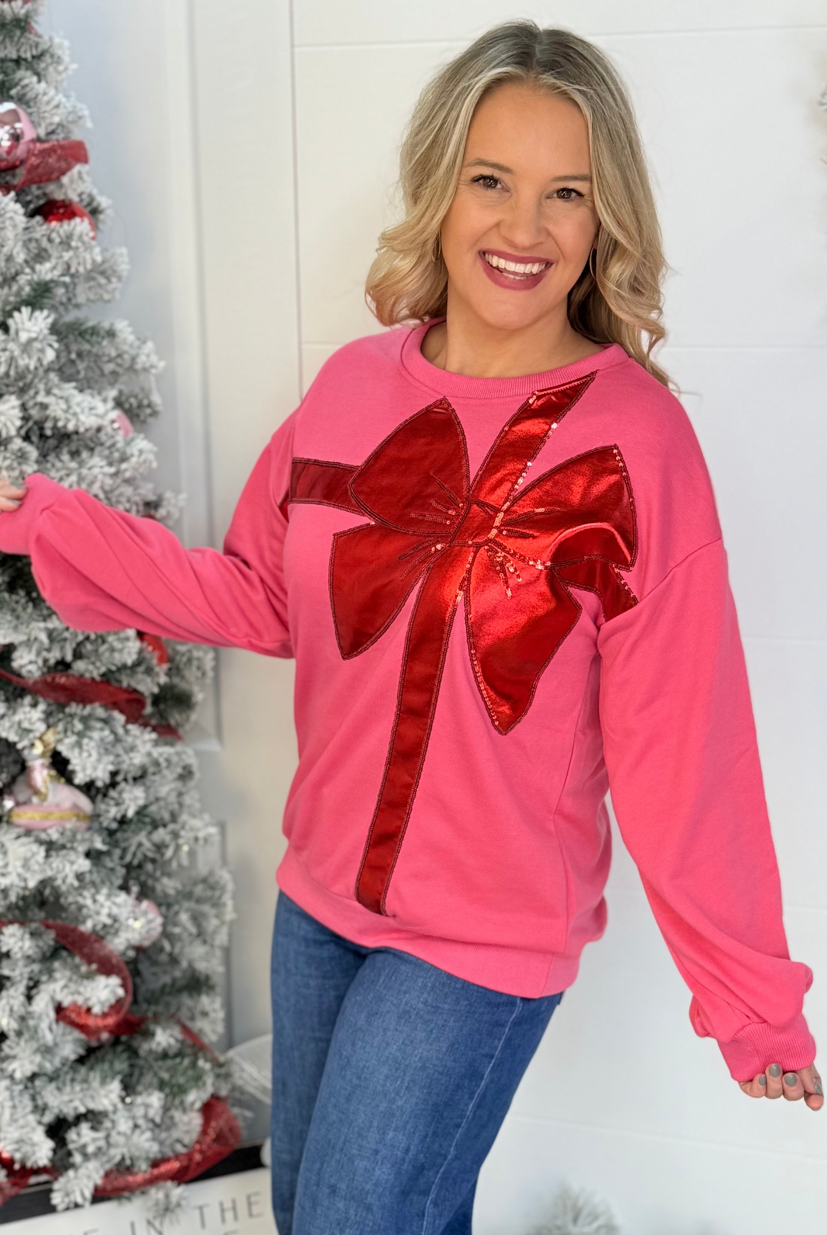 That's a Wrap Pullover-350 Holiday-Jess Lea-The Lovely Closet, Women's Fashion Boutique in Alexandria, KY