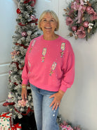 Millie Cheers Pullover-150 Sweatshirts-Mary Square-The Lovely Closet, Women's Fashion Boutique in Alexandria, KY
