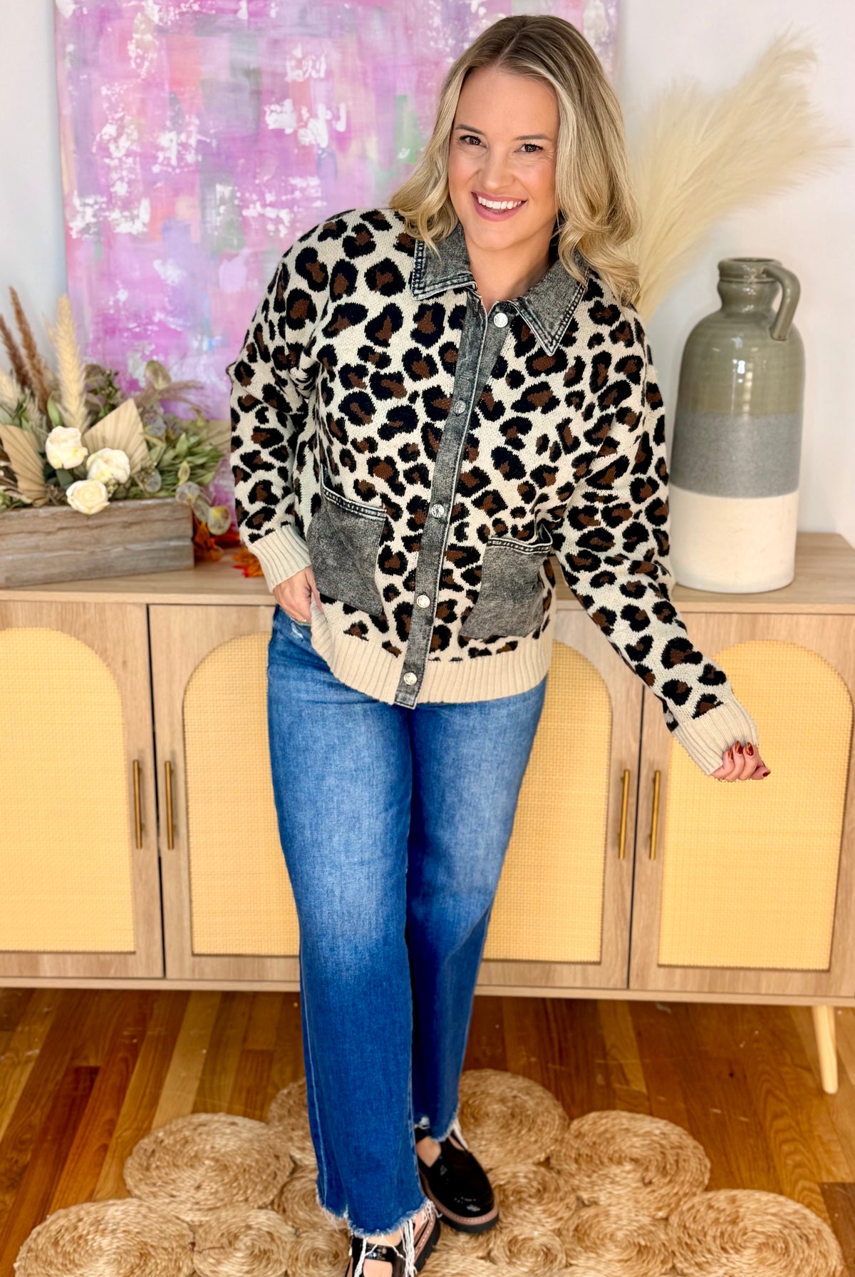 Pretty Untamed Cardigan-160 Cardigan/Kimonos-Haptics-The Lovely Closet, Women's Fashion Boutique in Alexandria, KY