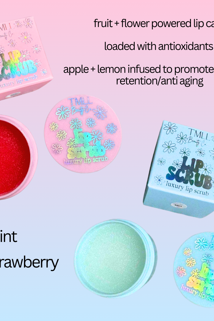 TMLL Luxury Lip Scrub-250 - TMLL Beauty Co - Skincare-TMLL Beauty Co-The Lovely Closet, Women's Fashion Boutique in Alexandria, KY