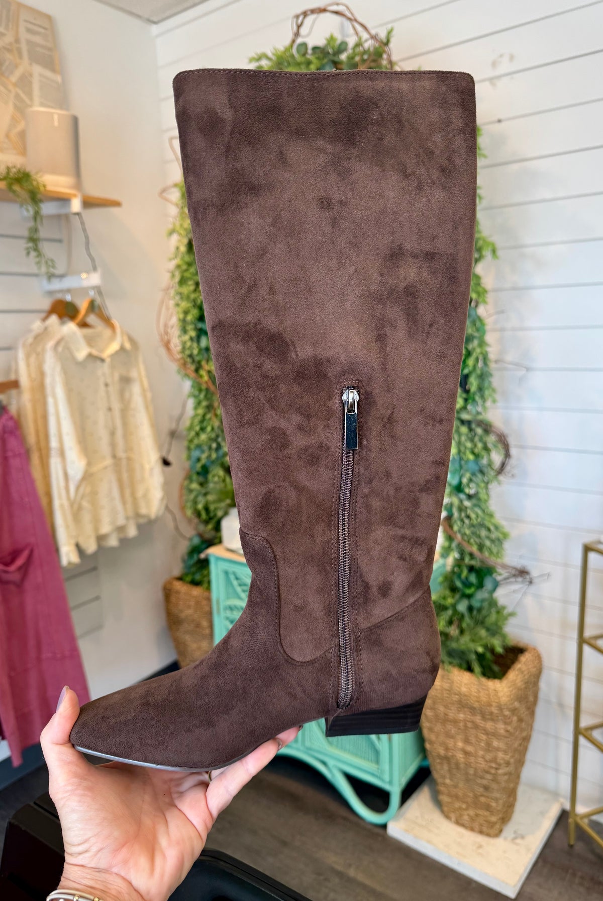 Corkys Make 'em Jealous Boot - Chocolate-270 Shoes-Corkys-The Lovely Closet, Women's Fashion Boutique in Alexandria, KY