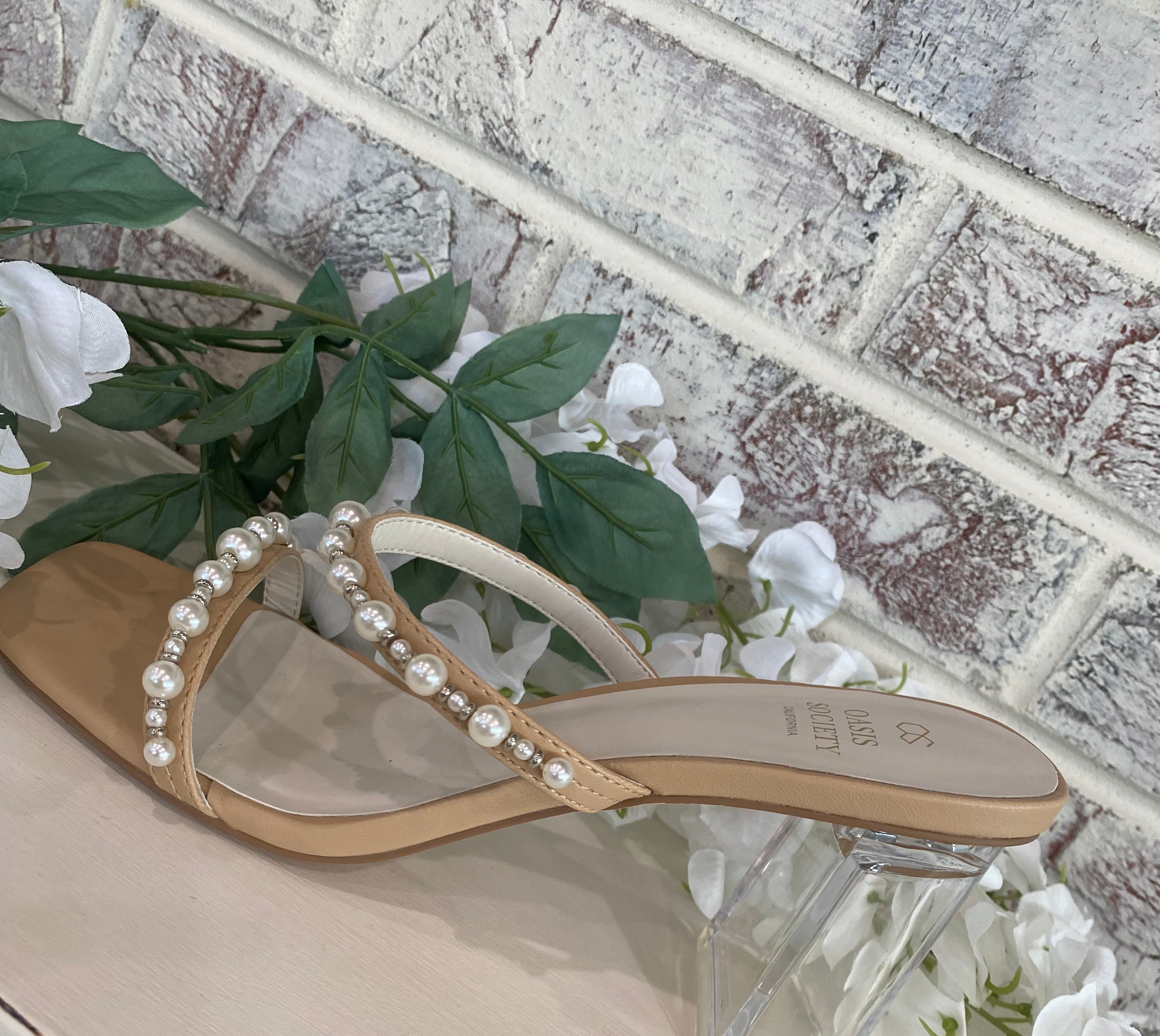 Touch of Pearl Sandals-270 Shoes-The Lovely Closet-The Lovely Closet, Women's Fashion Boutique in Alexandria, KY