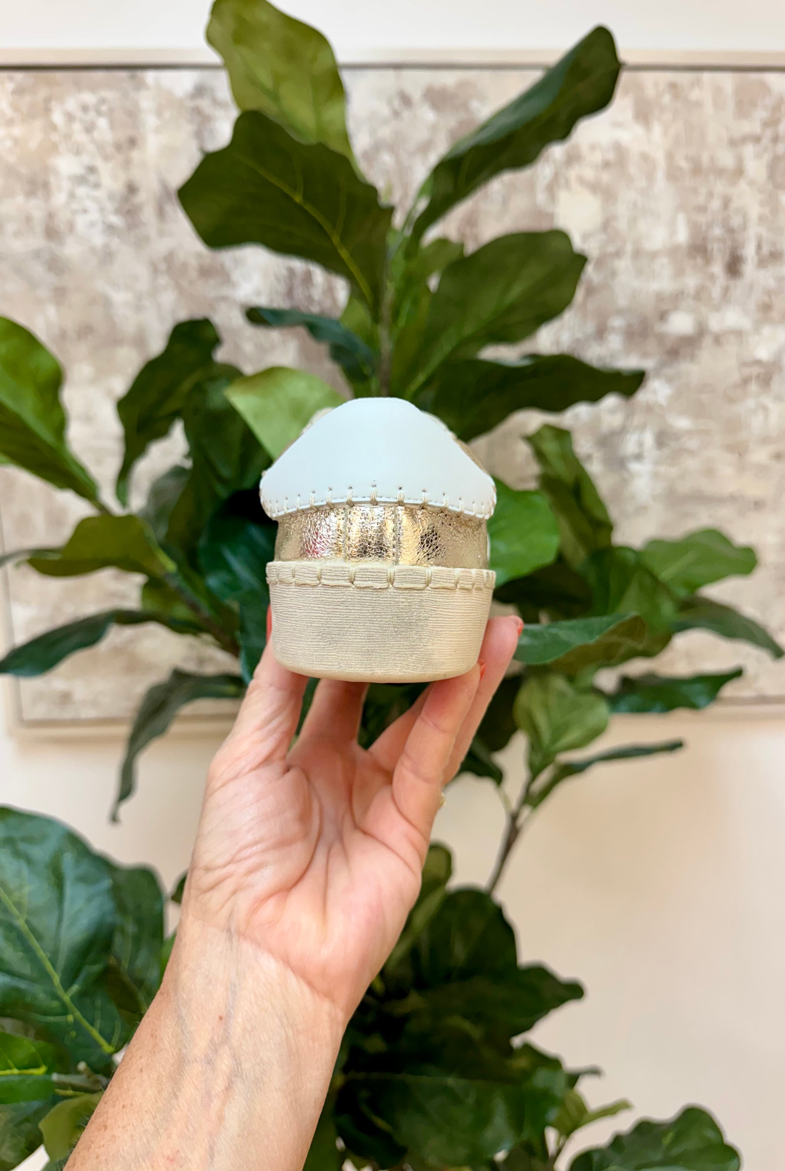 Corkys Friend Zone - Gold Crinkle Metallic-270 Shoes-Corkys-The Lovely Closet, Women's Fashion Boutique in Alexandria, KY