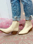 Getting Down & Pearly Bootie-270 Shoes-The Lovely Closet-The Lovely Closet, Women's Fashion Boutique in Alexandria, KY