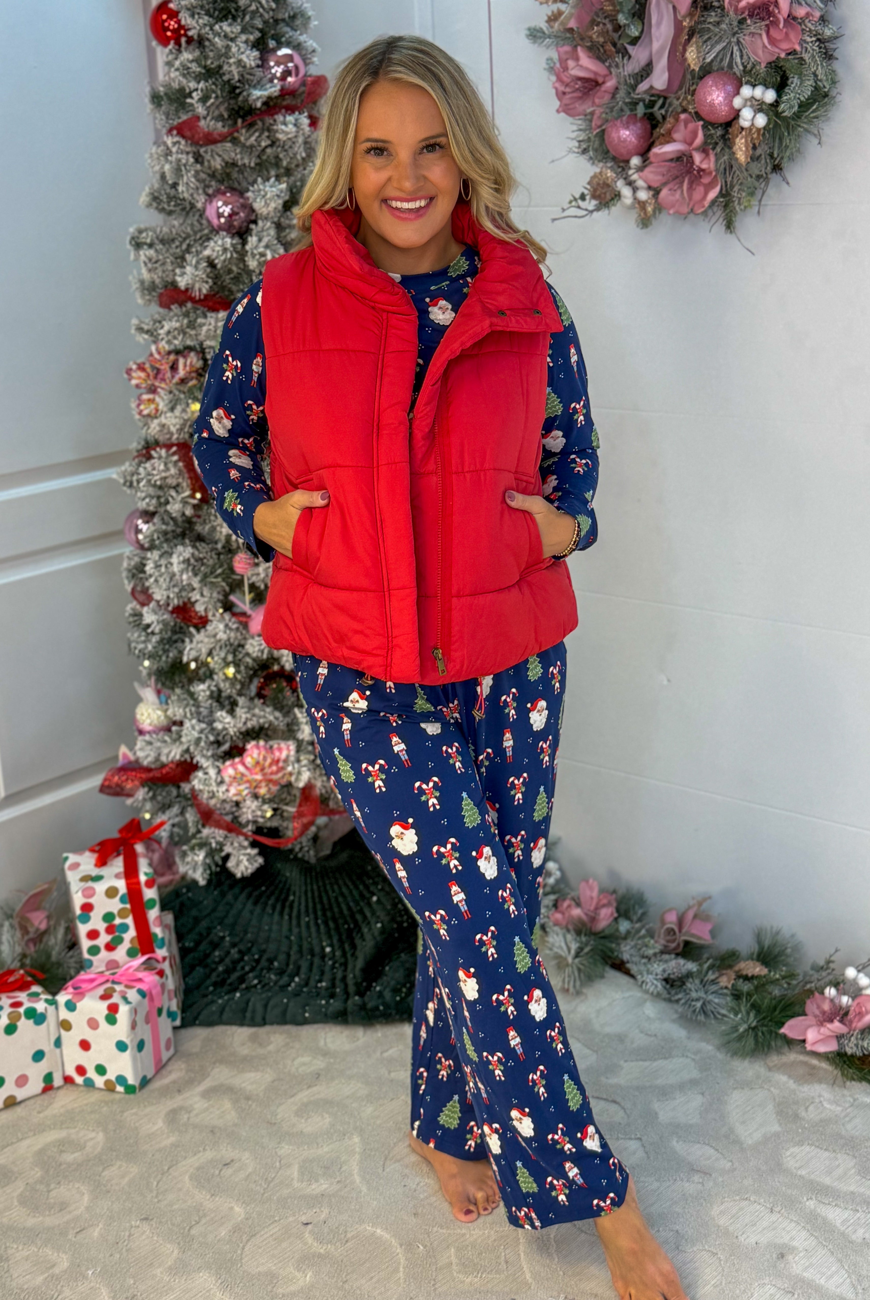 Mary Square Peppermint Pine Family - Womens-350 Holiday-Mary Square-The Lovely Closet, Women's Fashion Boutique in Alexandria, KY