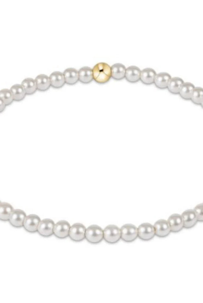 egirl Classic Pearl 3mm Bead Bracelet-260 eNewton-eNewton-The Lovely Closet, Women's Fashion Boutique in Alexandria, KY