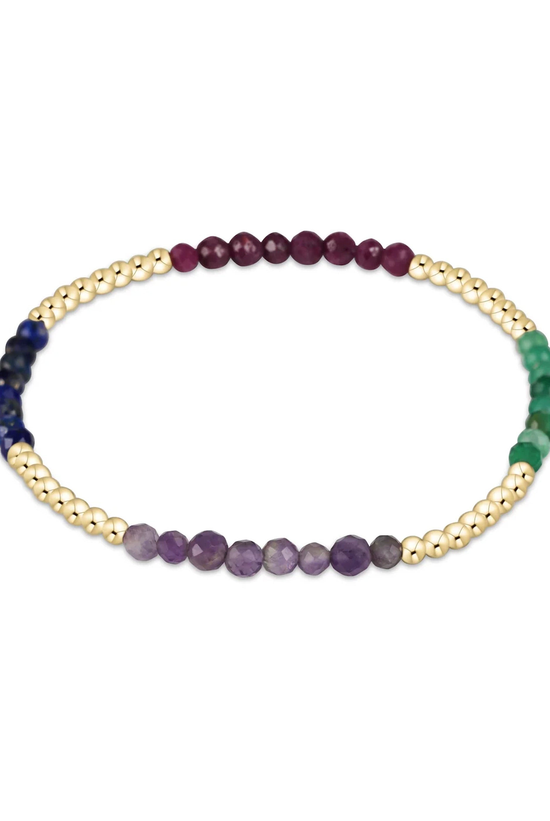 Blissful Pattern 2.5mm Bead Bracelet - Hot Mess-260 eNewton-eNewton-The Lovely Closet, Women's Fashion Boutique in Alexandria, KY