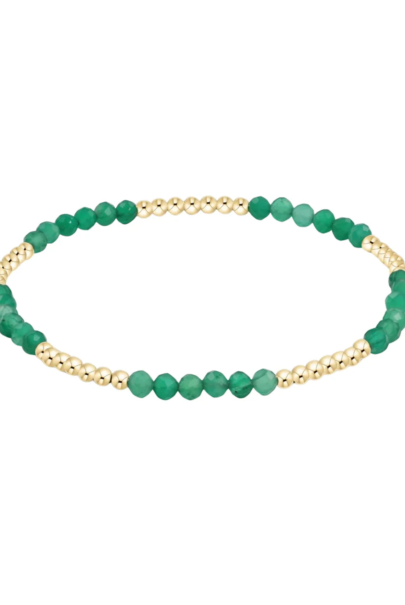 Blissful Pattern 2.5mm Bead Bracelet - Green Onyx-260 eNewton-eNewton-The Lovely Closet, Women's Fashion Boutique in Alexandria, KY