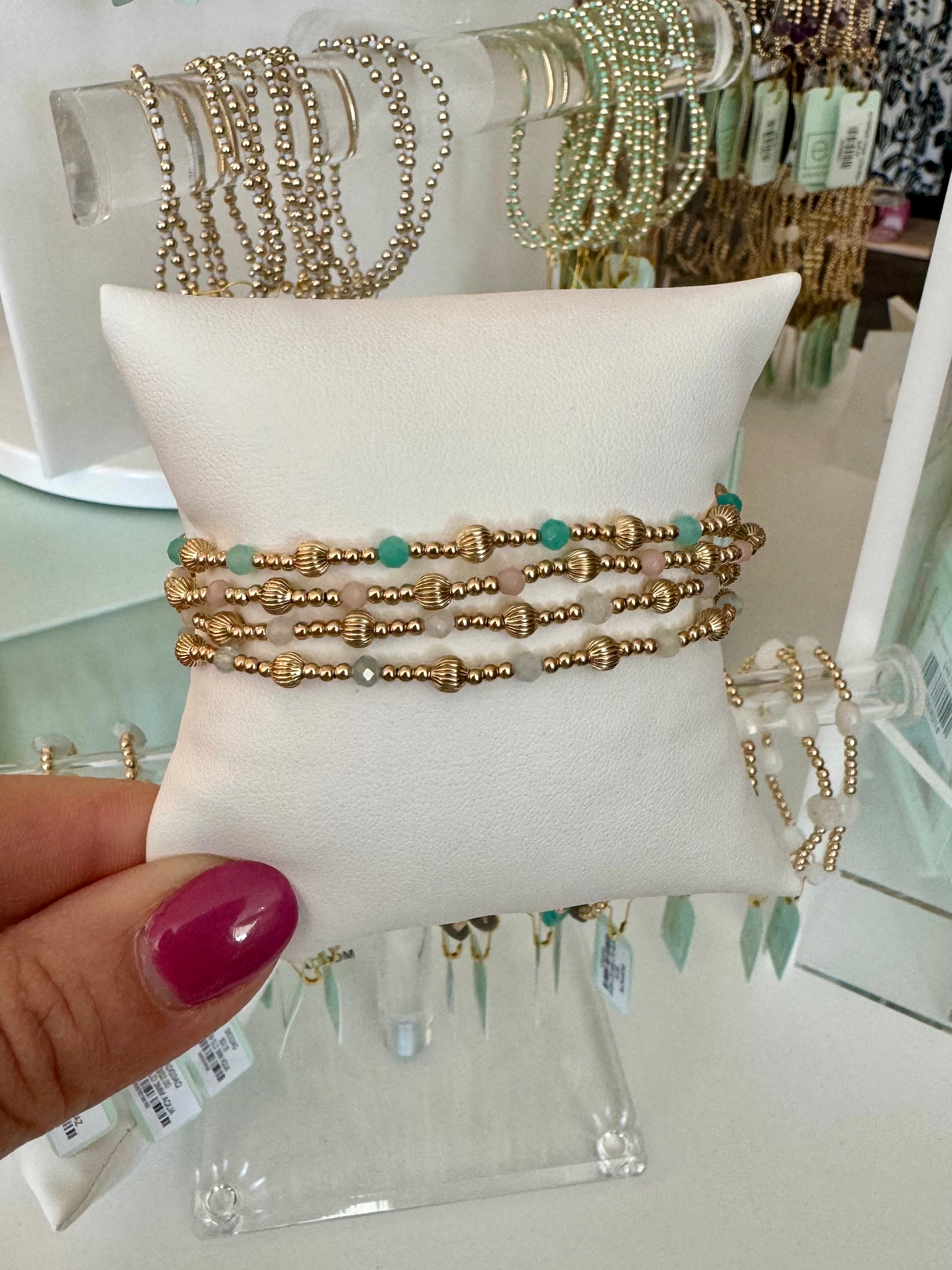 EXTENDS - Dignity Sincerity Pattern 4MM Gemstone – The Lovely Closet