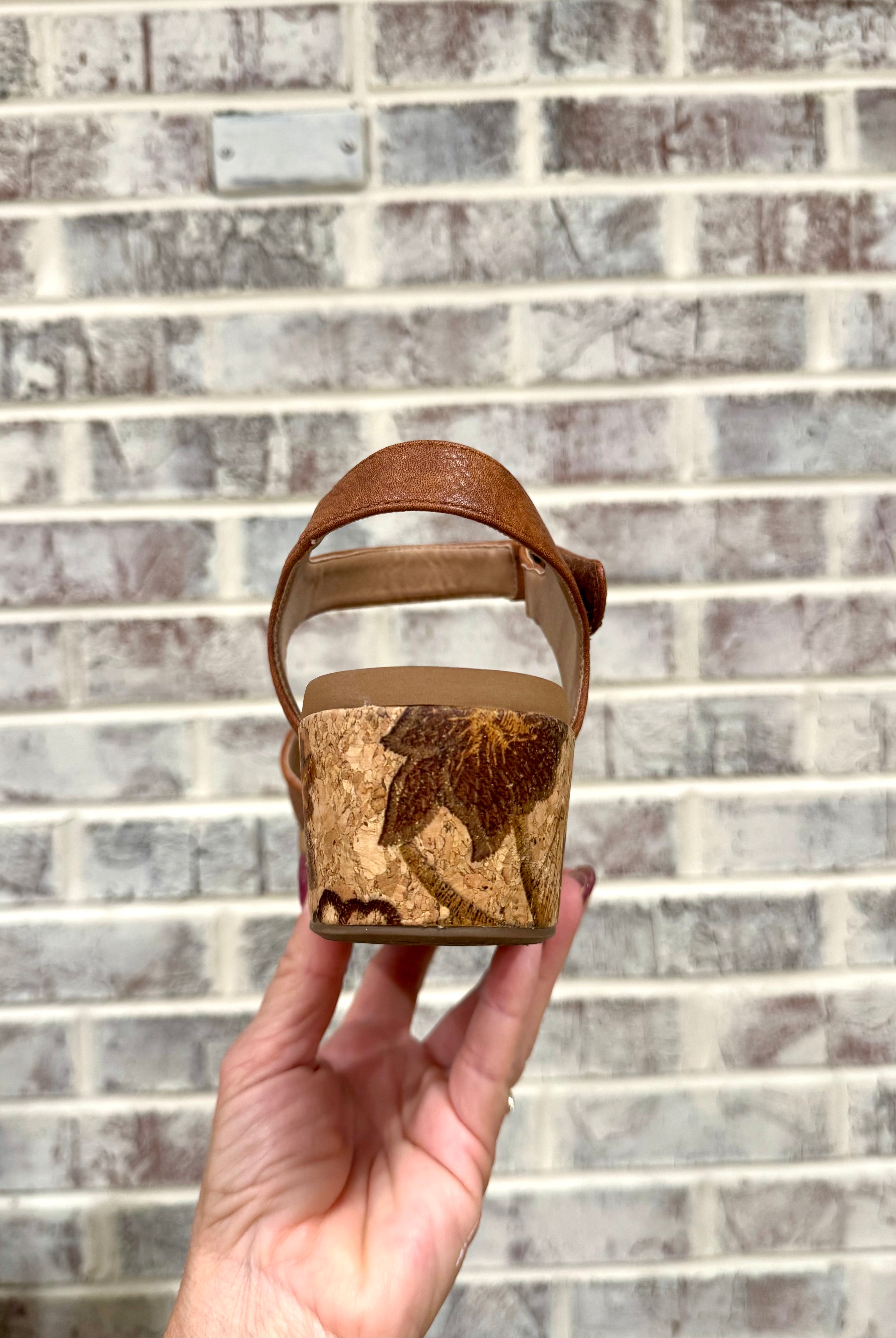 Corkys All In - Cognac-270 Shoes-Corkys-The Lovely Closet, Women's Fashion Boutique in Alexandria, KY
