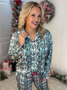 Mary Square Gossamer Wings Charlotte Satin Pant Set-350 Holiday-Mary Square-The Lovely Closet, Women's Fashion Boutique in Alexandria, KY