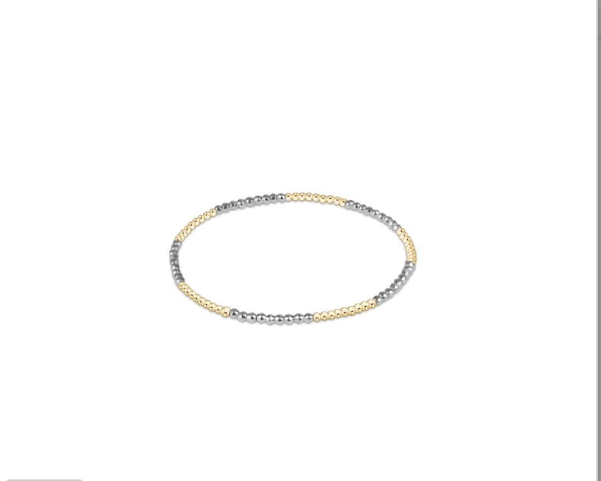 Bright Silver Hematite Blissful 2mm-260 eNewton-eNewton-The Lovely Closet, Women's Fashion Boutique in Alexandria, KY