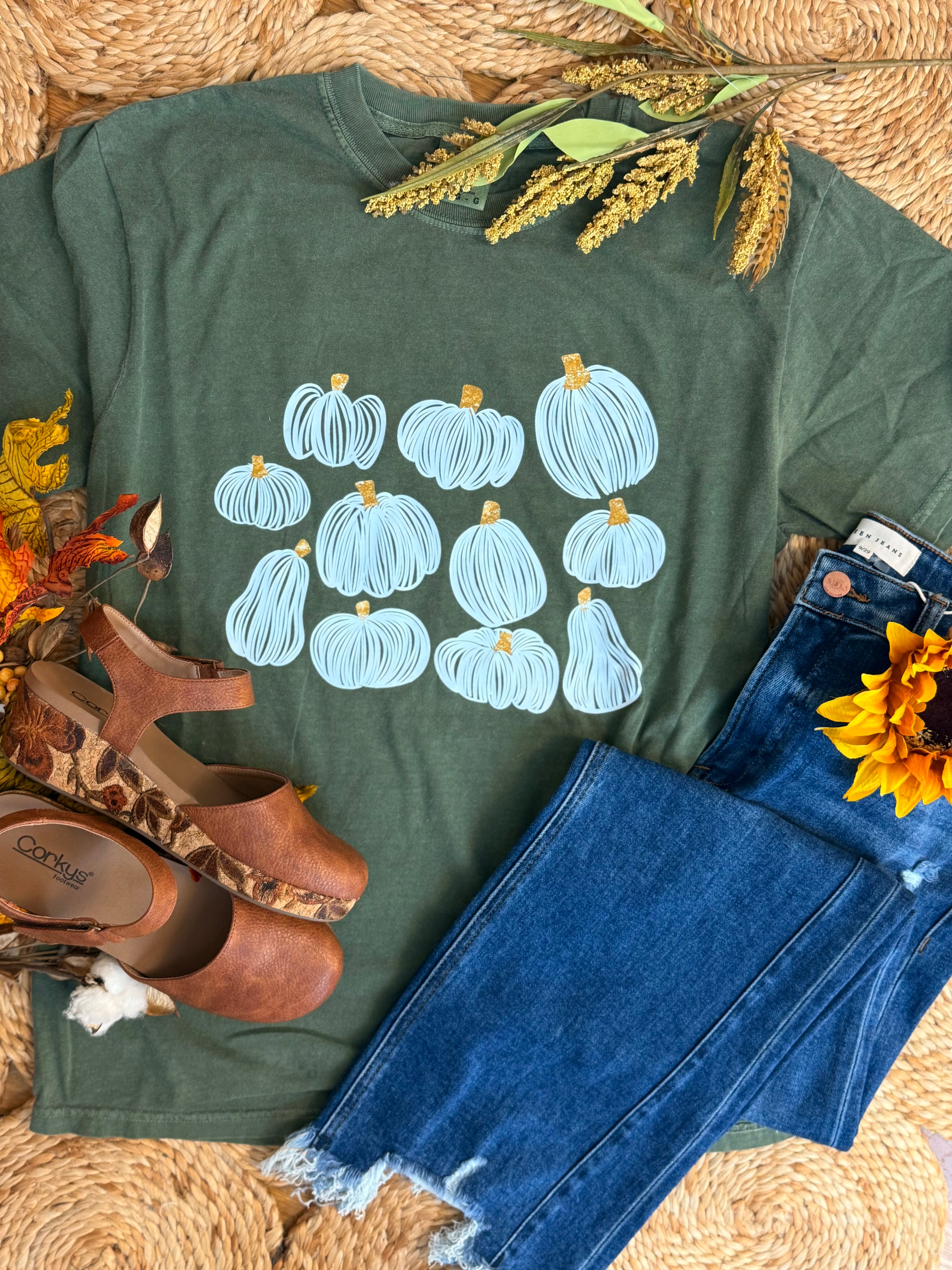 FINAL SALE Oh My Gourd! Graphic T-Shirt-130 Graphics-The Lovely Closet-The Lovely Closet, Women's Fashion Boutique in Alexandria, KY