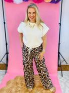 Animal Print Palazzo Pant-240 Pants-The Lovely Closet-The Lovely Closet, Women's Fashion Boutique in Alexandria, KY